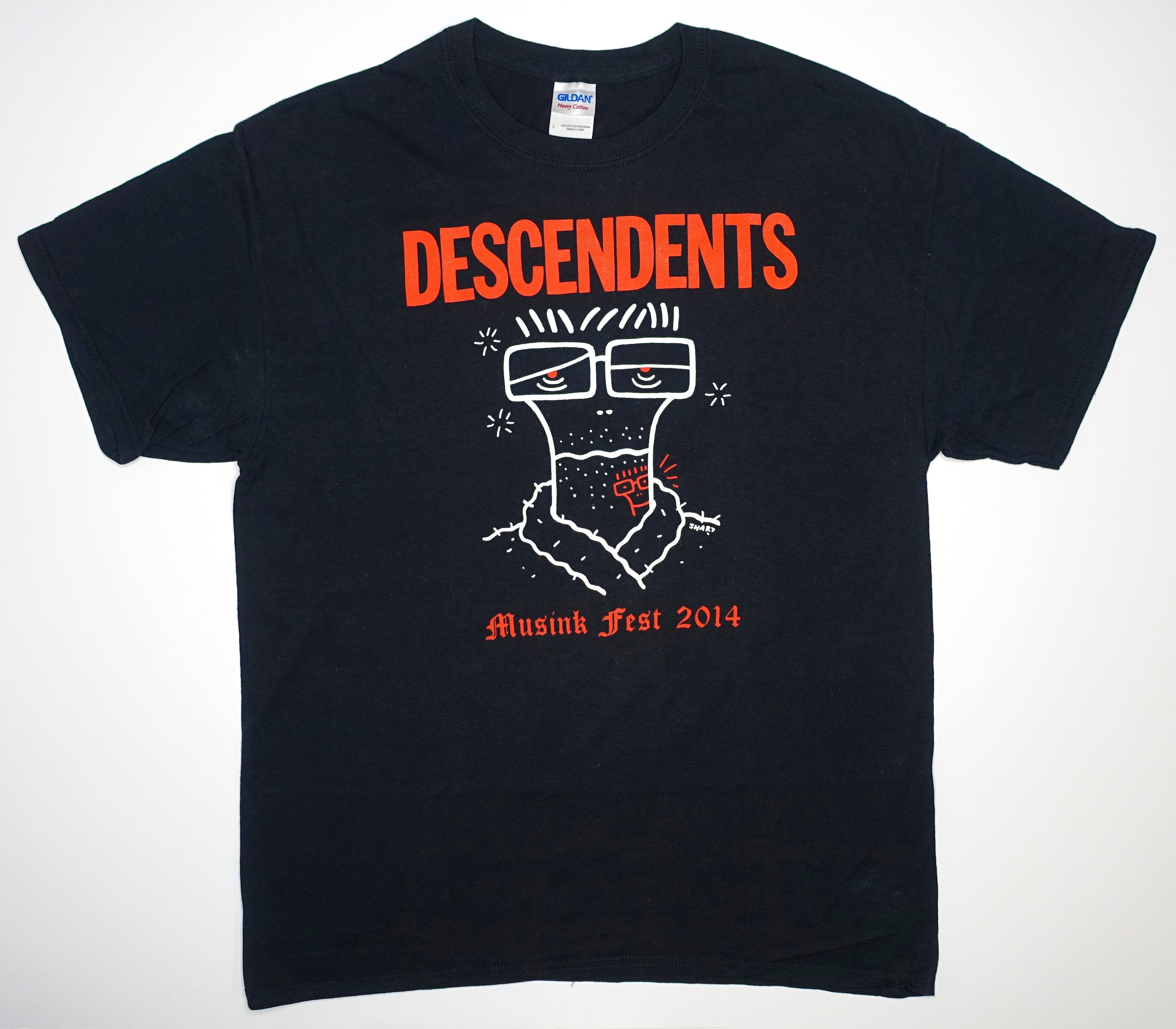 Descendents - Musink Fest 2014 Tour Shirt Size Large
