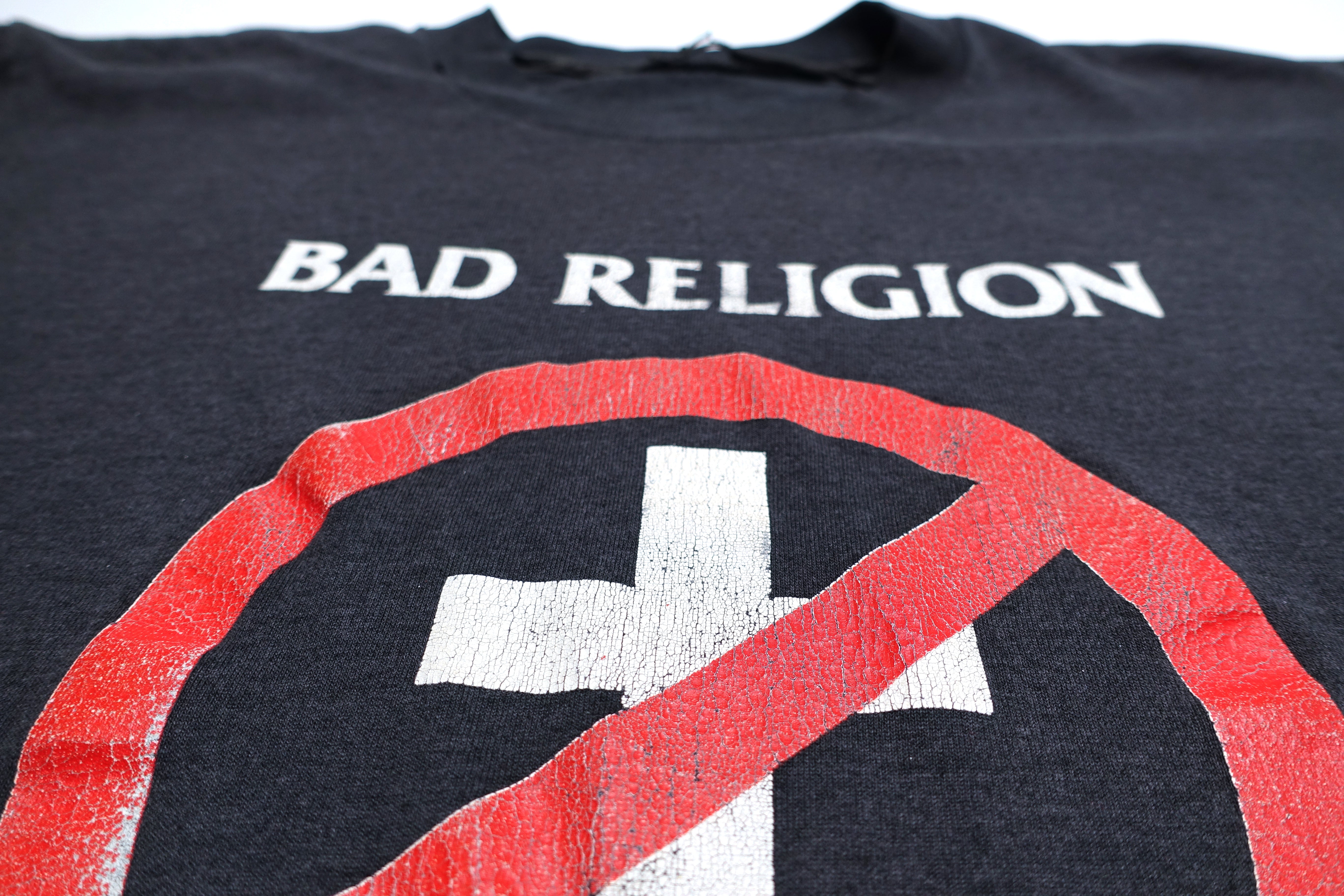 Bad Religion - No Control / Cross Buster 1990 Tour Shirt Size Large