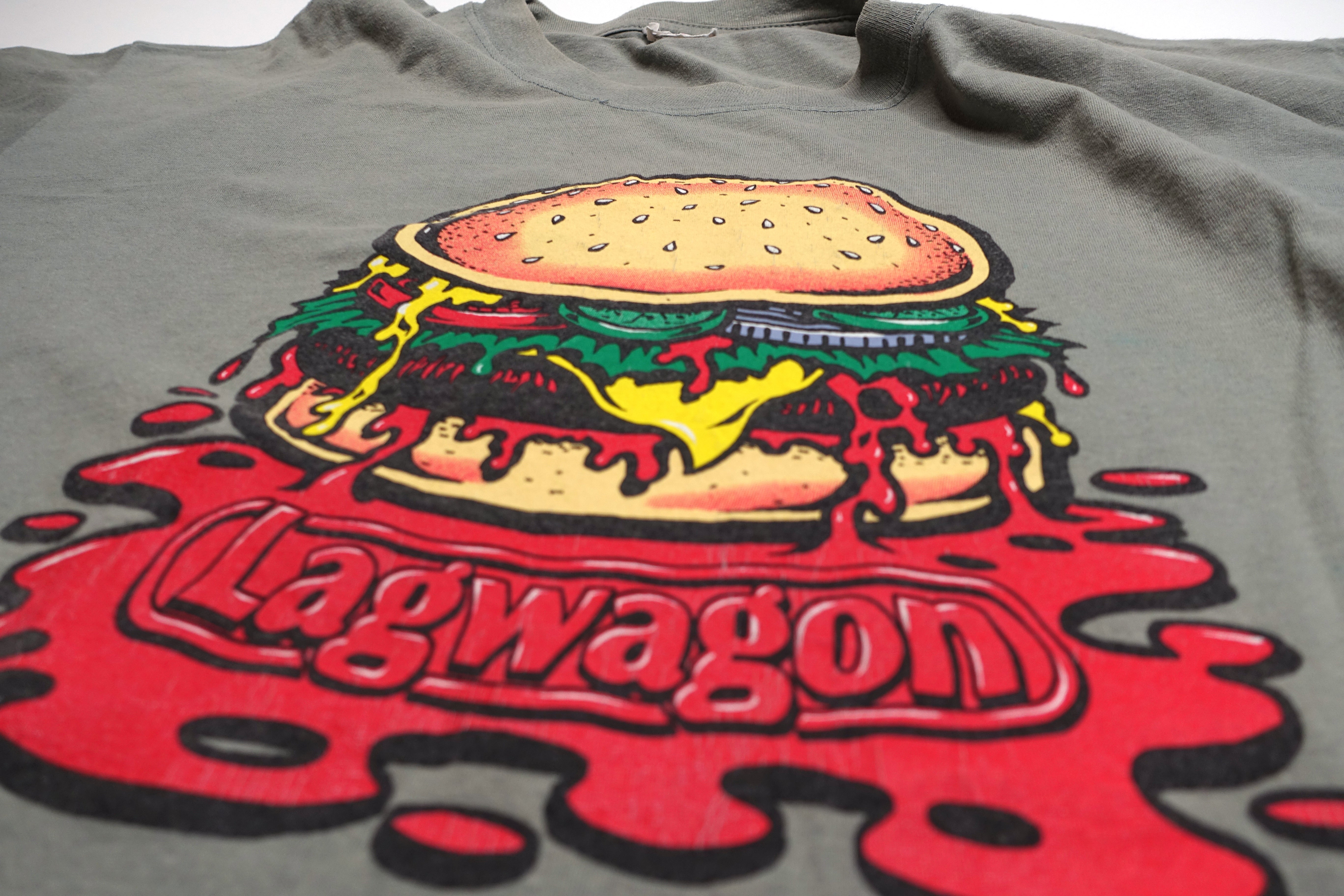 Lagwagon - 100% Pure Burger 90's Tour Shirt Size XL