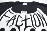 the Faction ‎– Faction Bat 90's Black Shirt Size XL