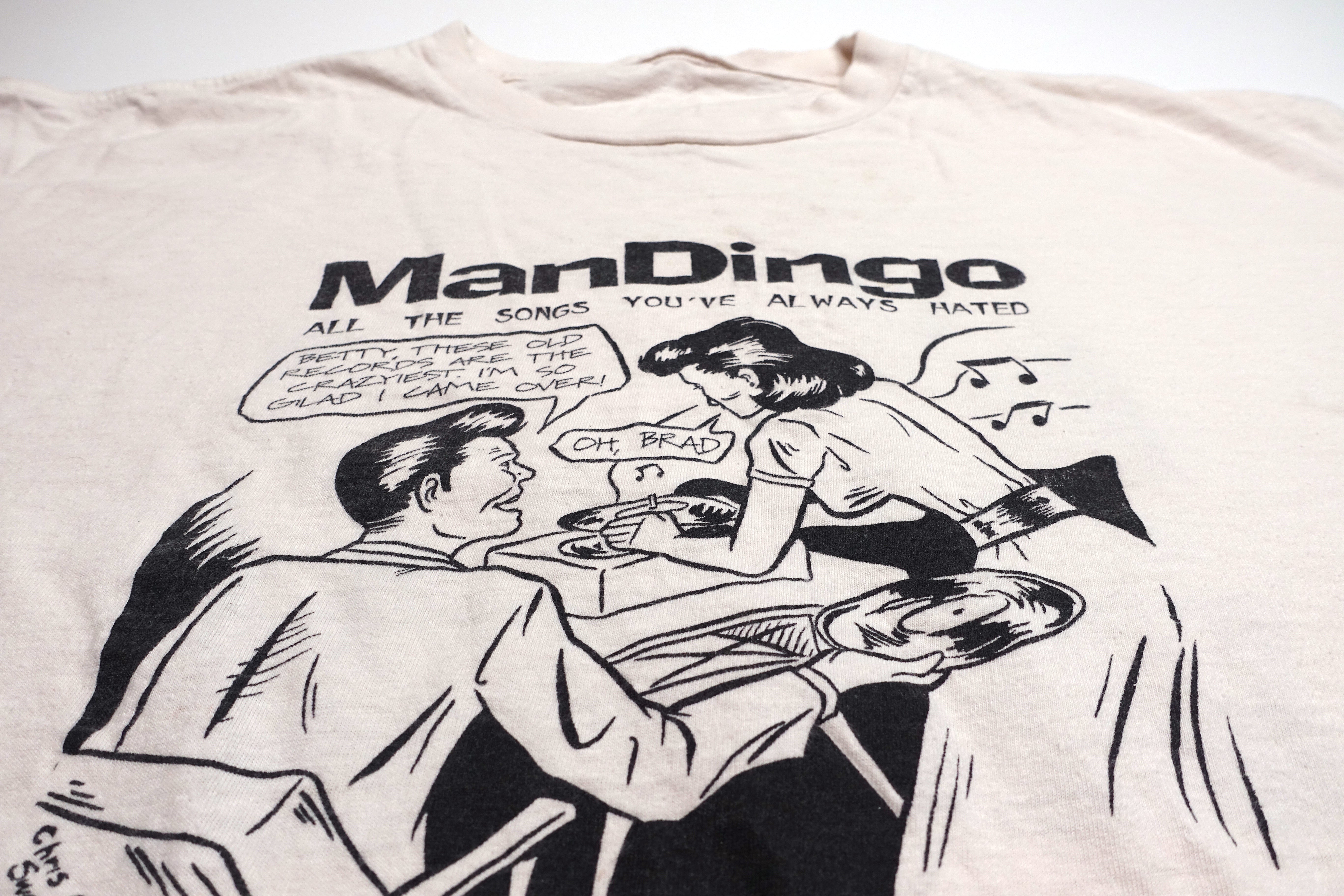 Man Dingo - All The Songs You've Always Hated 1995 Tour Shirt Size XL