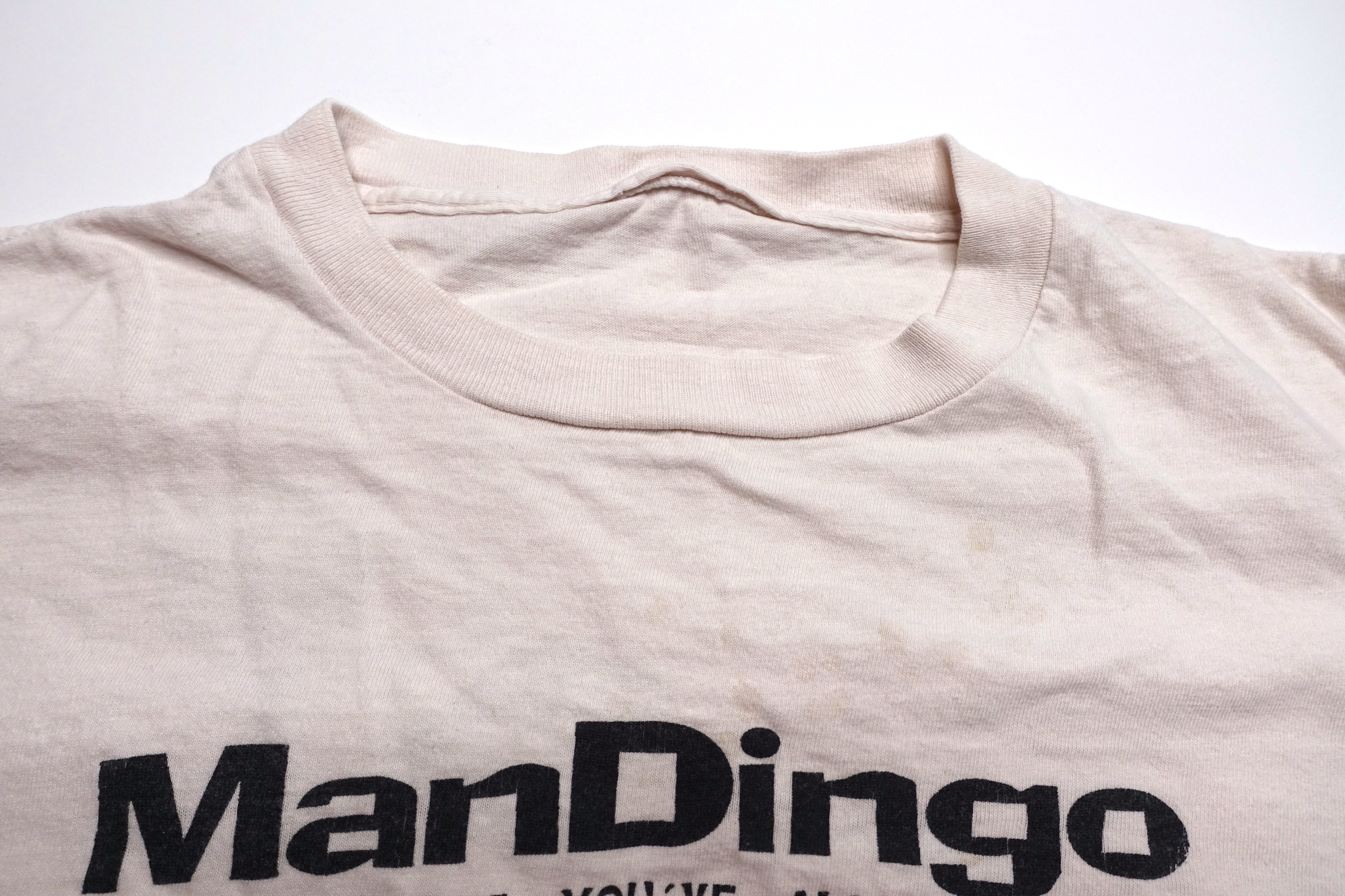 Man Dingo - All The Songs You've Always Hated 1995 Tour Shirt Size XL