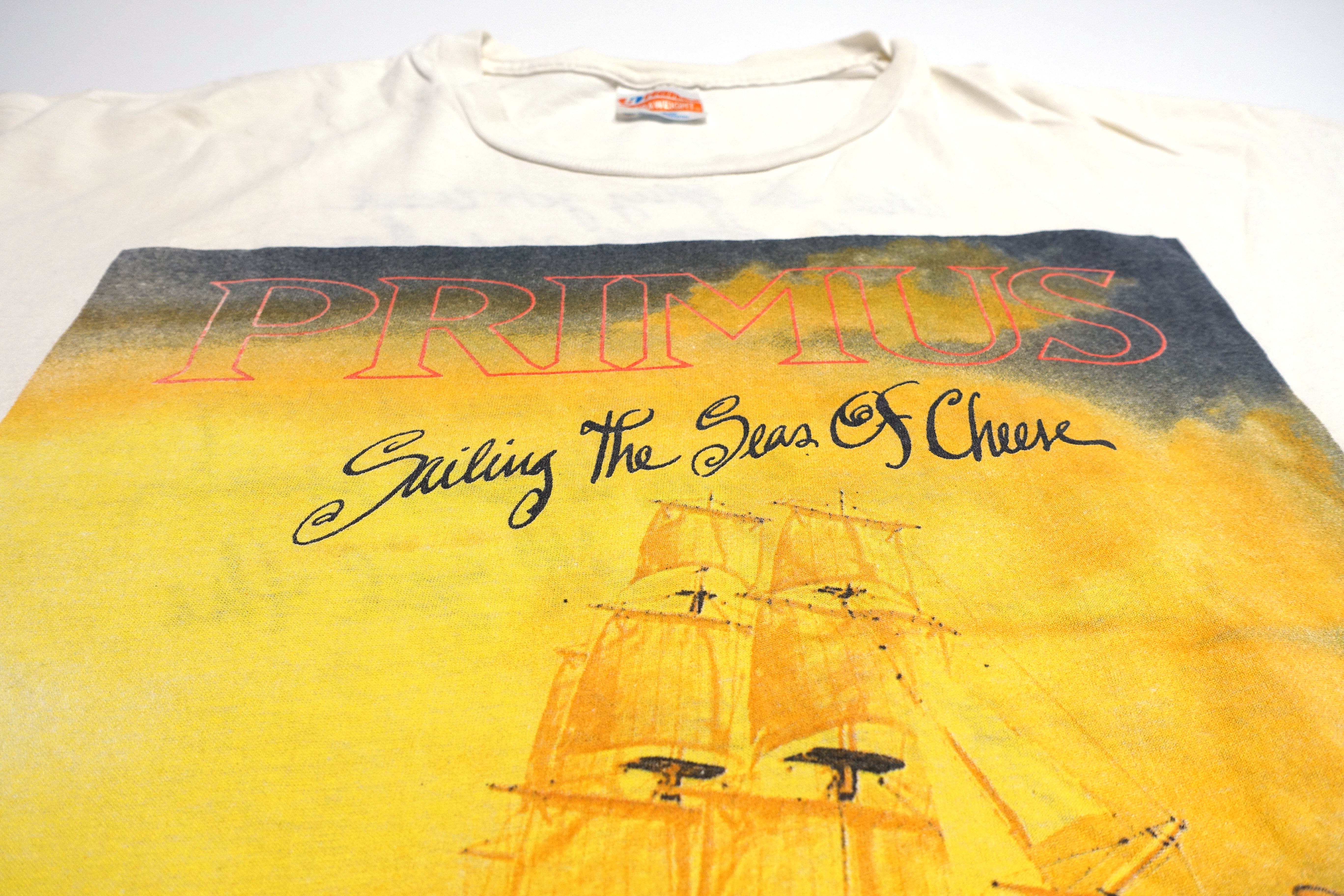 Primus - Sailing the Seas Of Cheese 1991 Tour Shirt Size XL