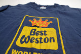 Weston - Best Weston Worldwide Spodging 90's Tour Shirt Size Large