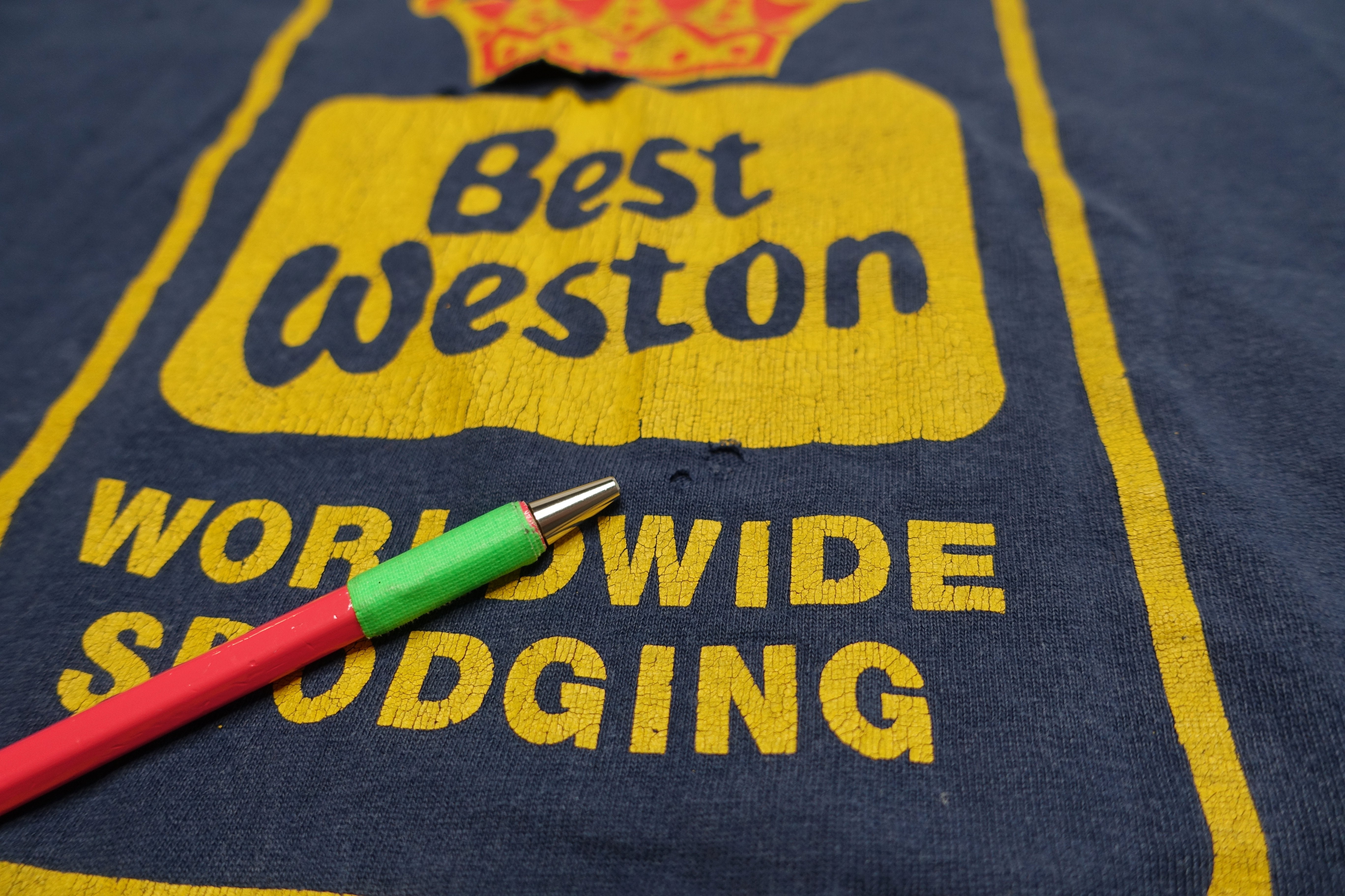 Weston - Best Weston Worldwide Spodging 90's Tour Shirt Size Large