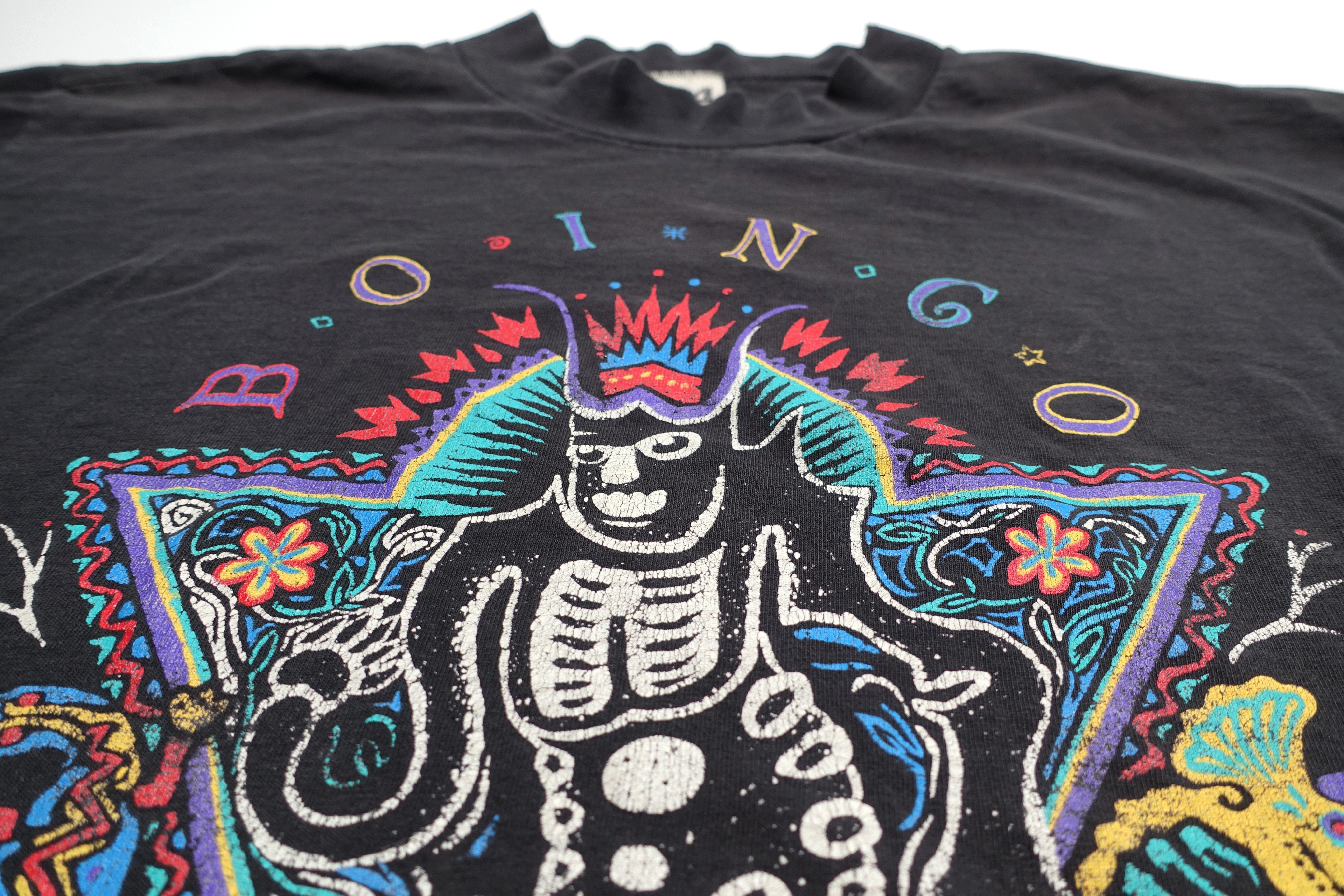 Oingo Boingo – Dark At The End Of The Tunnell 1990 Tour Long Sleeve Shirt Size XL