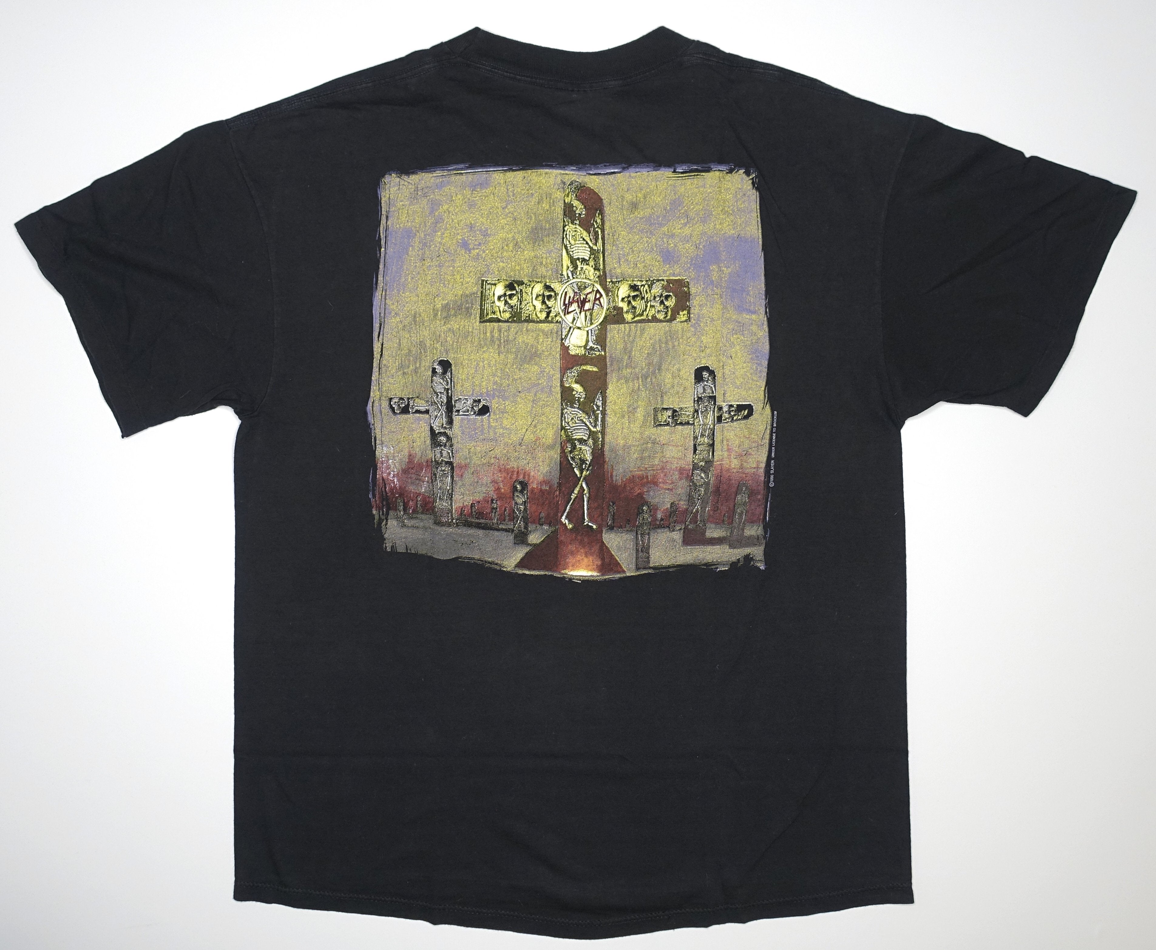 Slayer - Seasons In The Abyss 1990 Tour Shirt Size XL