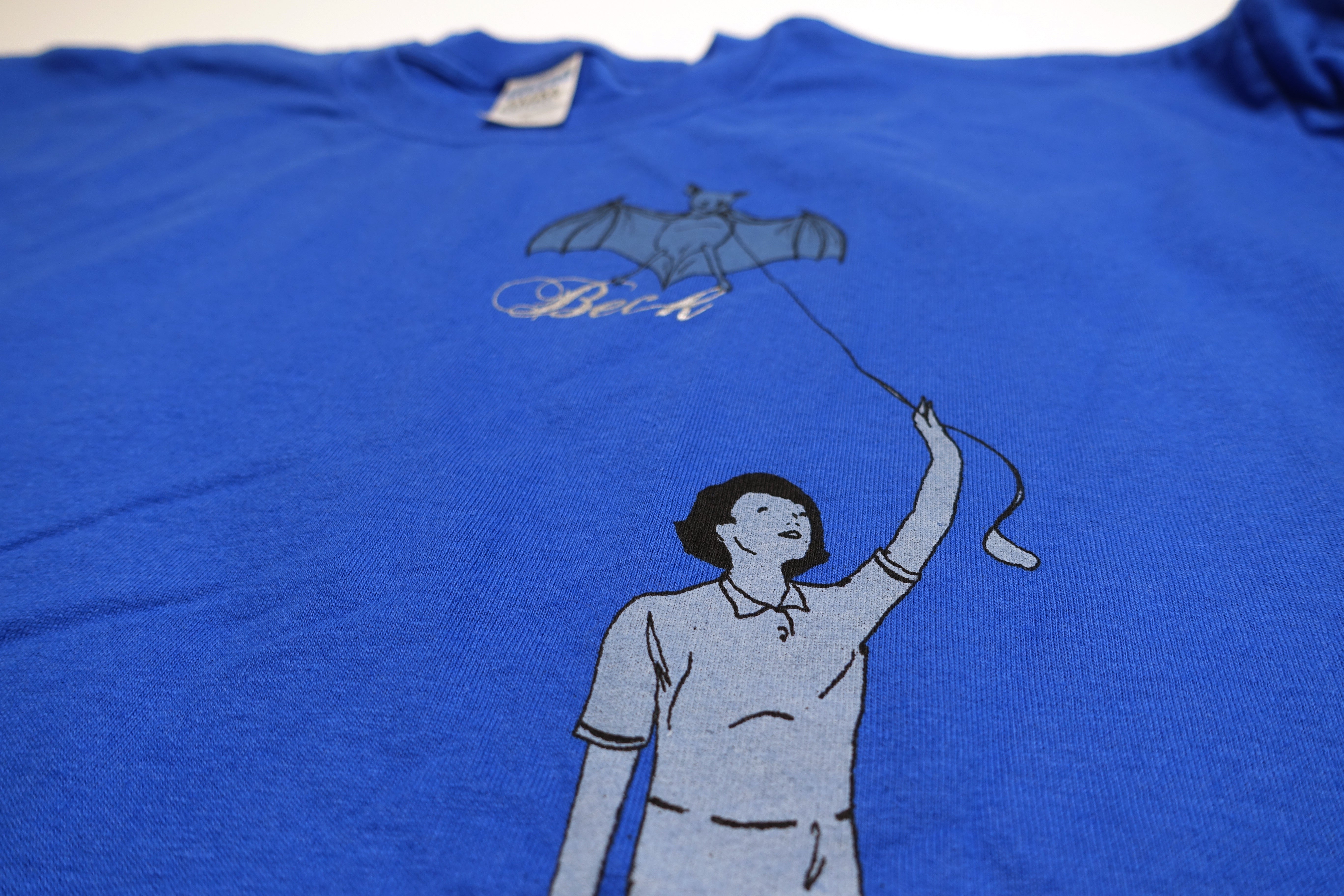 Beck ‎– Guerolito Bat Flyer 2005 Tour Shirt Size XL