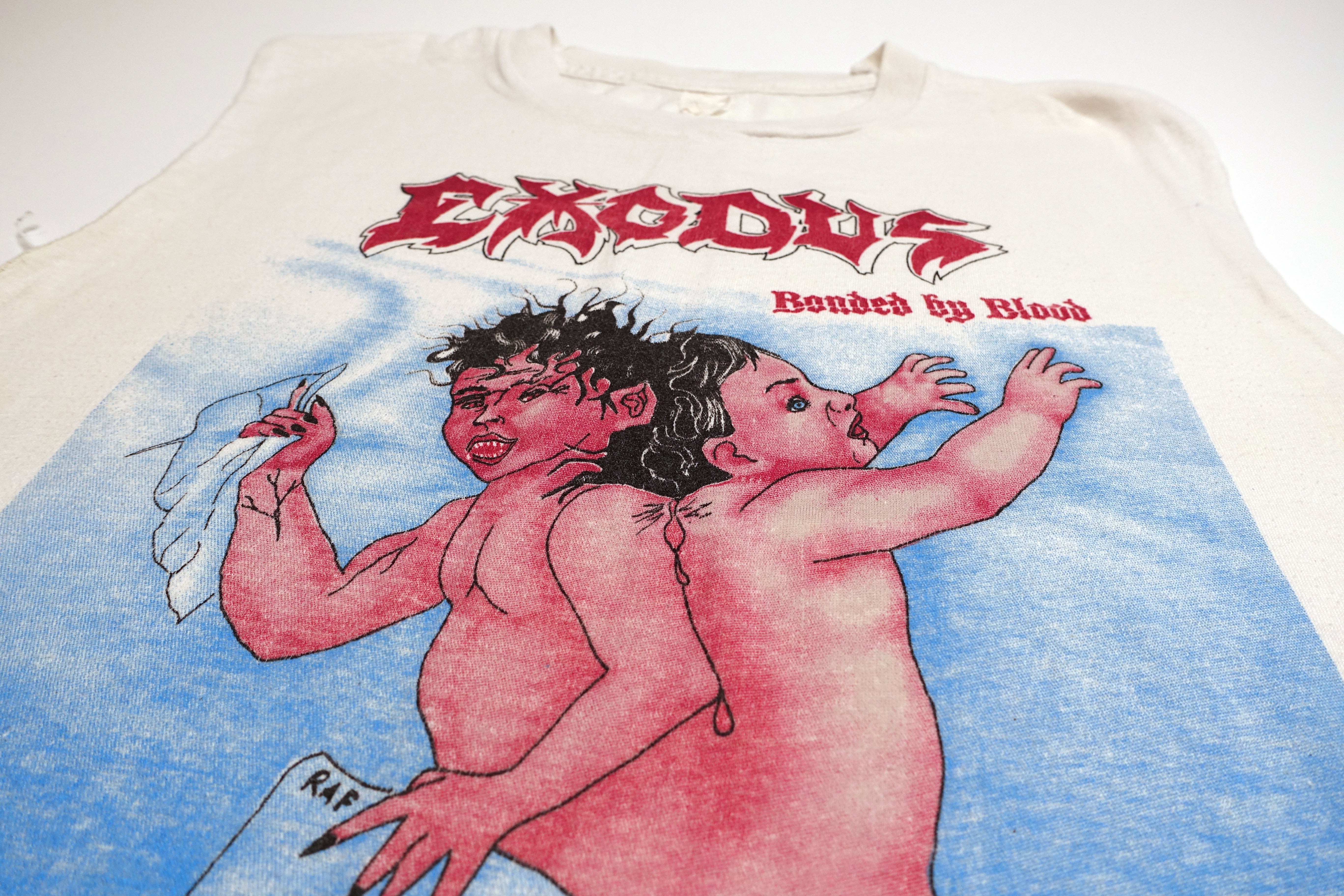 Exodus - Bonded By Blood 1985 Tour Shirt Size Medium