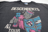 Descendents - Mmmmm Totaly ALL 1987 Tour Shirt Size XL