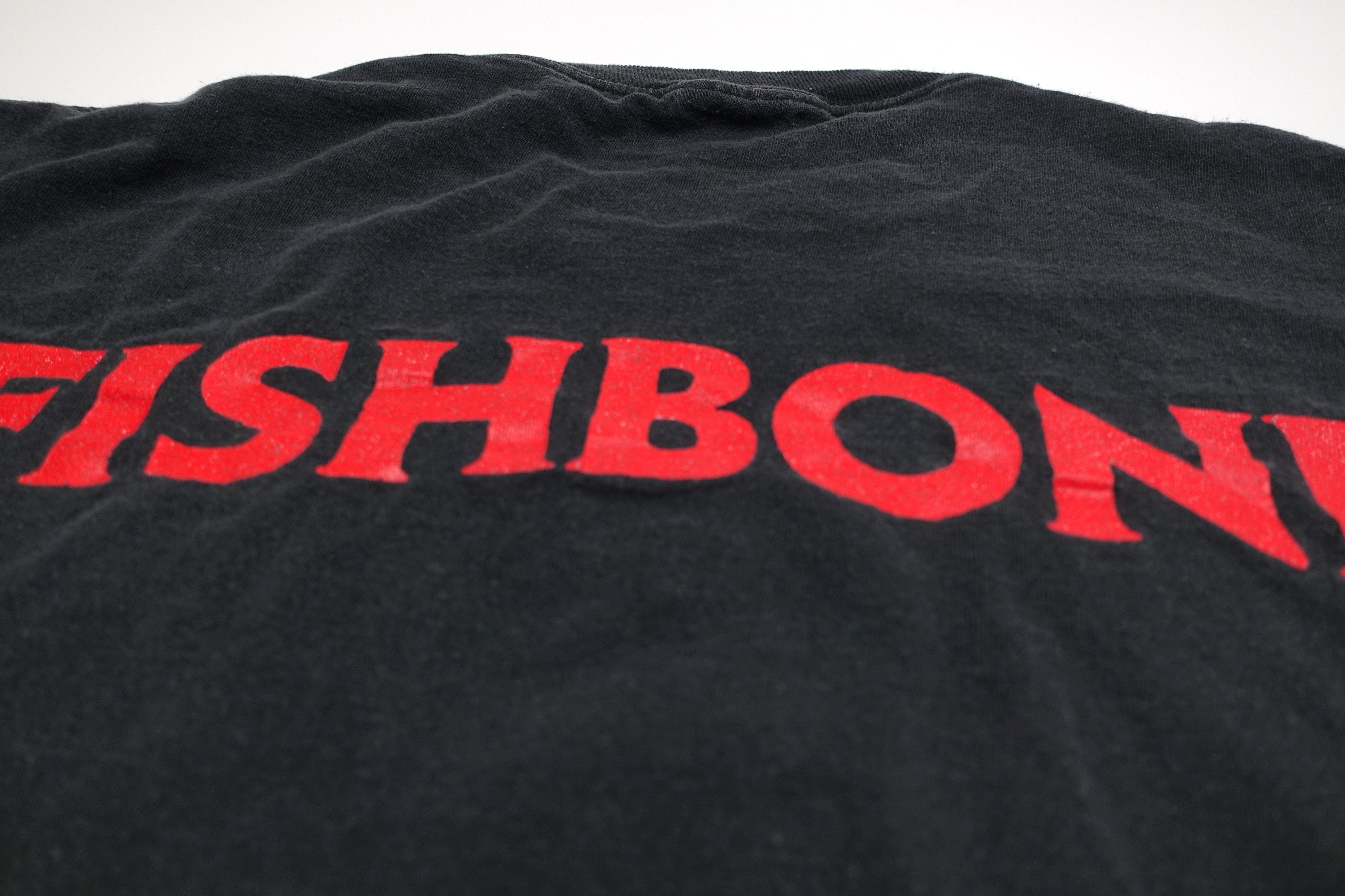 Fishbone - Truth And Soul Glow In The Dark 1990 Tour Shirt Size XL (Altered)