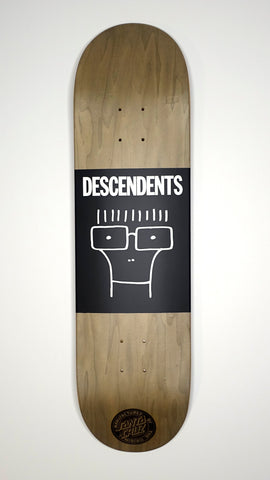 Descendents - Milo Head Team Santa Cruz LTD ED Skateboard Deck W/Flexi Disc