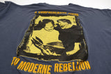 Good Riddance - A Comprehensive Guide To Moderne Rebellion 1996 Tour Shirt (Grey / Blue)Size XL
