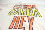 the Ramones - Mania For An Unforgettable Performance 80's Shirt Size XL
