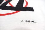 ALL - ALL?  🚫 ALL 1988 Tour Shirt Size XL