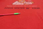 Descendents - Bonus Winter 1986 Tour Shirt Size XL
