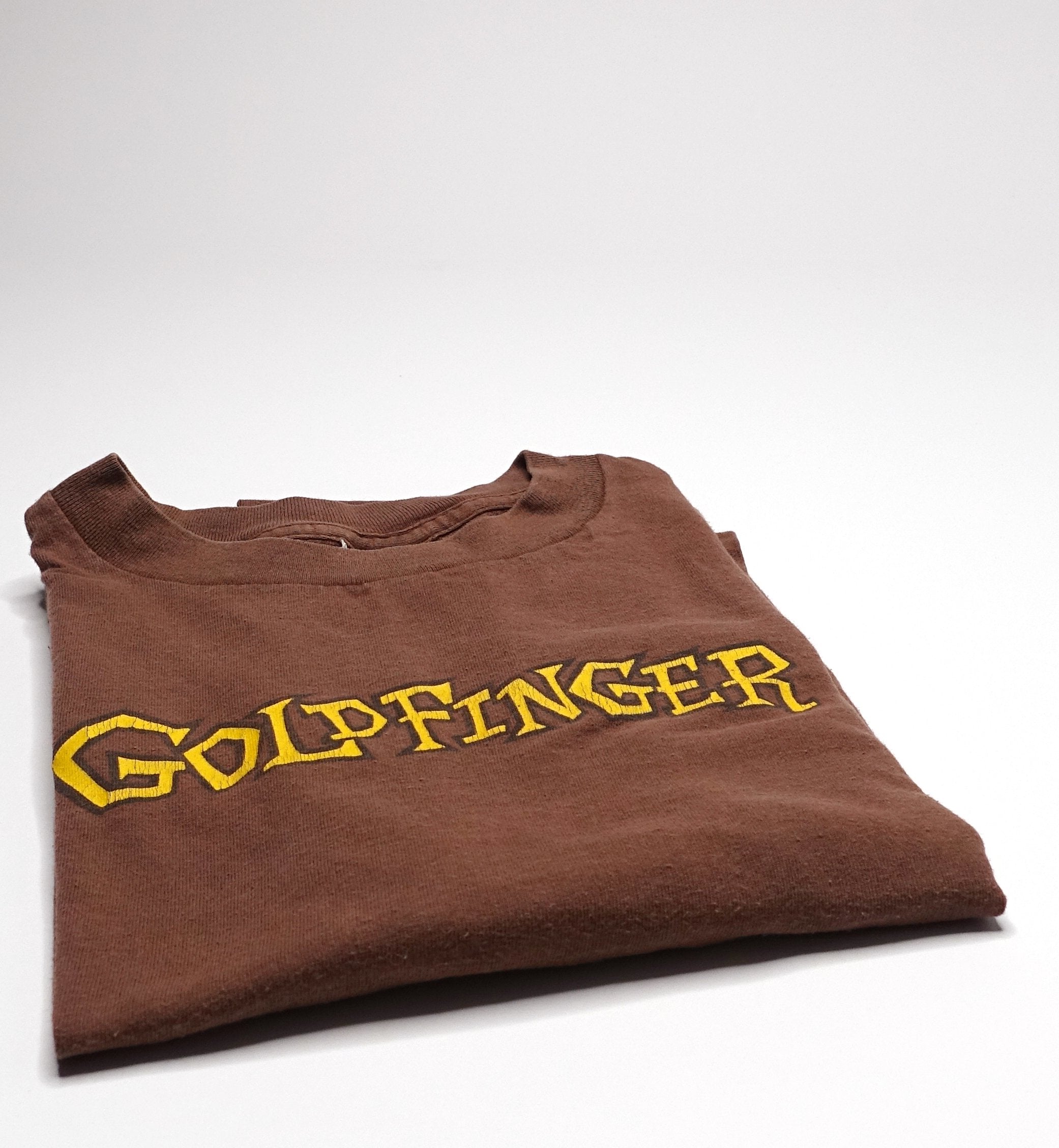 Goldfinger - S/T 1996 Tour Shirt (Brown) Size XL