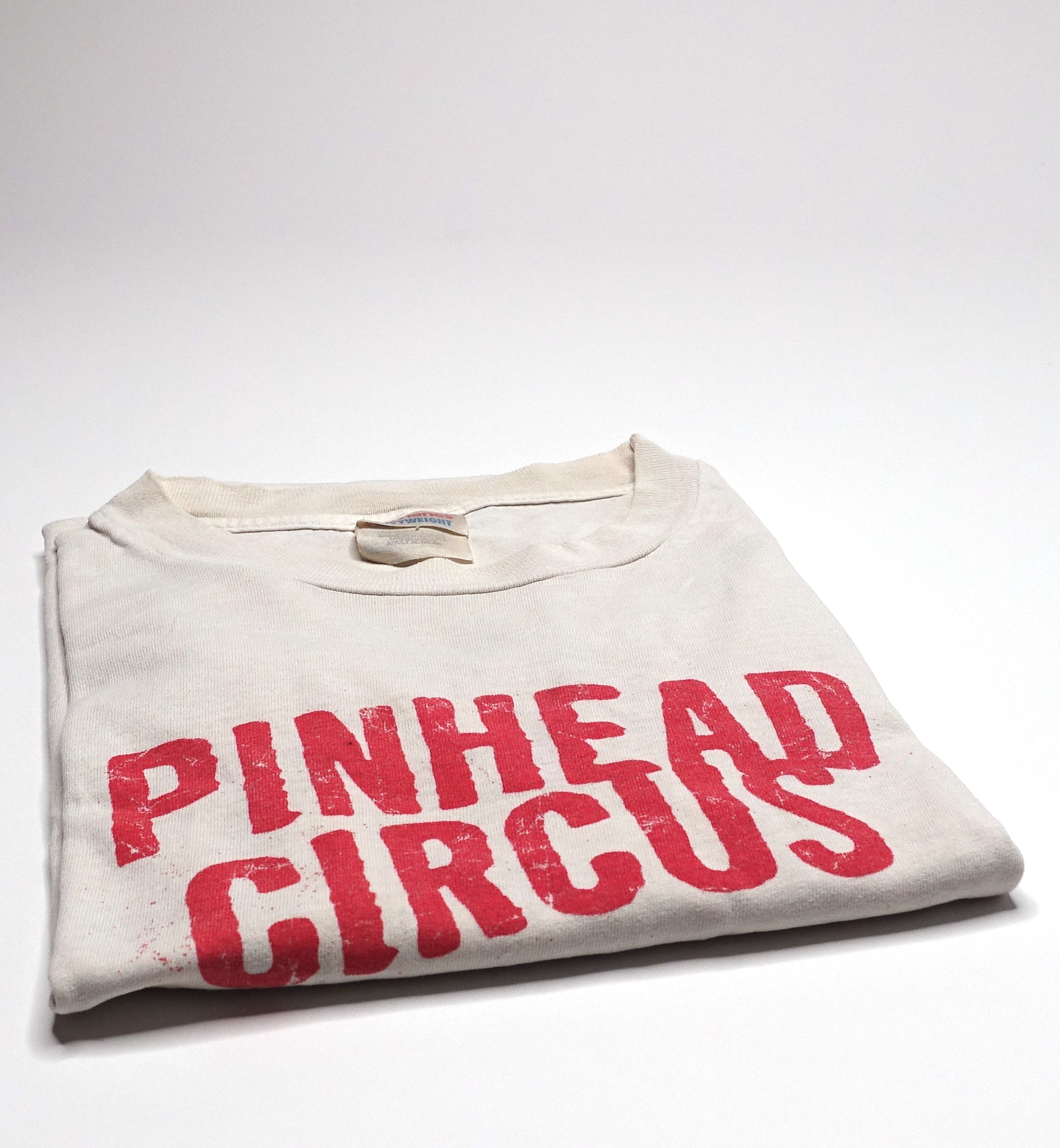 Pinhead Circus - Detailed Instructions For The Self Involved 1997 Tour White Shirt Size XL