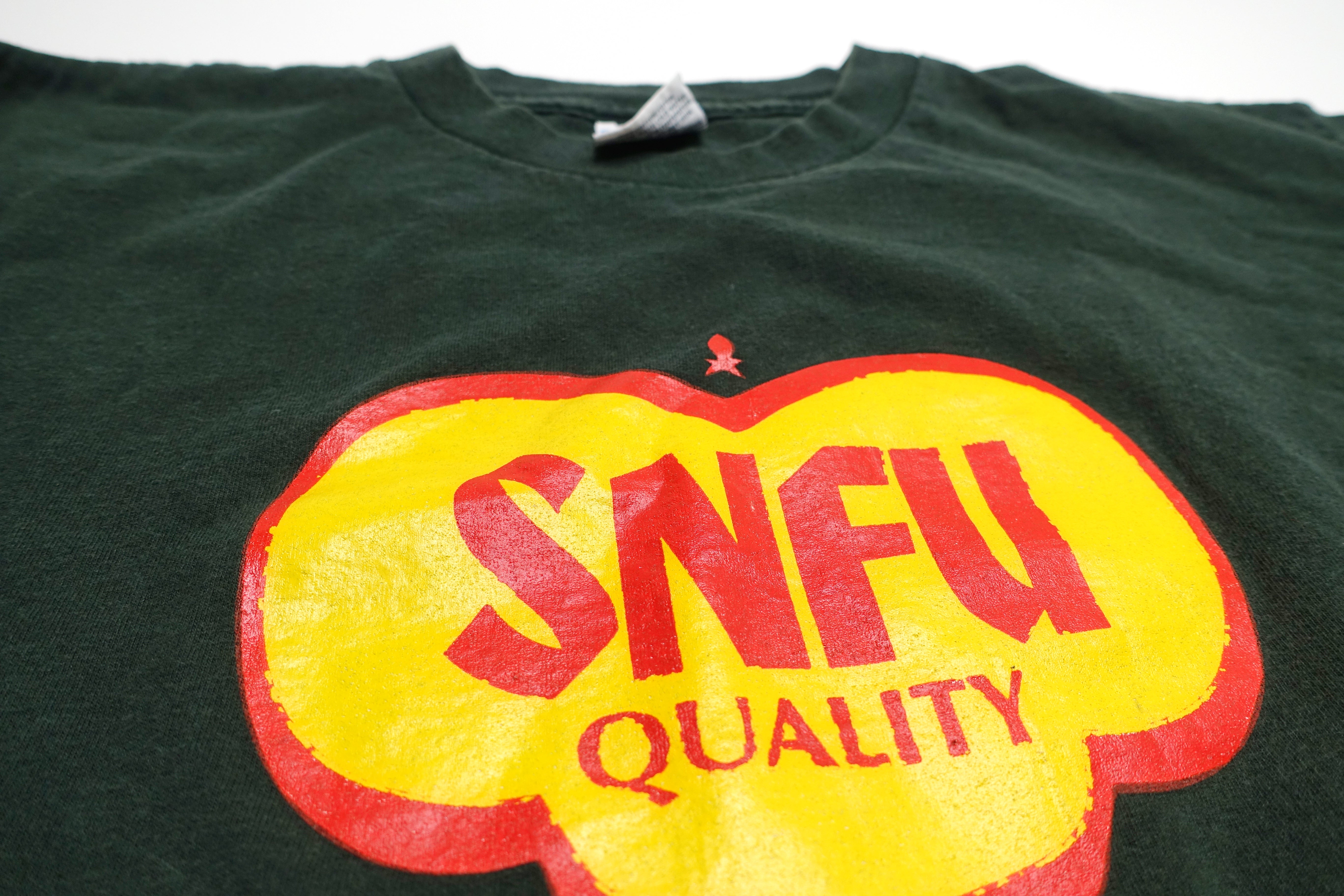 SNFU - Dole Logo / Quality Is Job #1 90's Tour Shirt Size XL