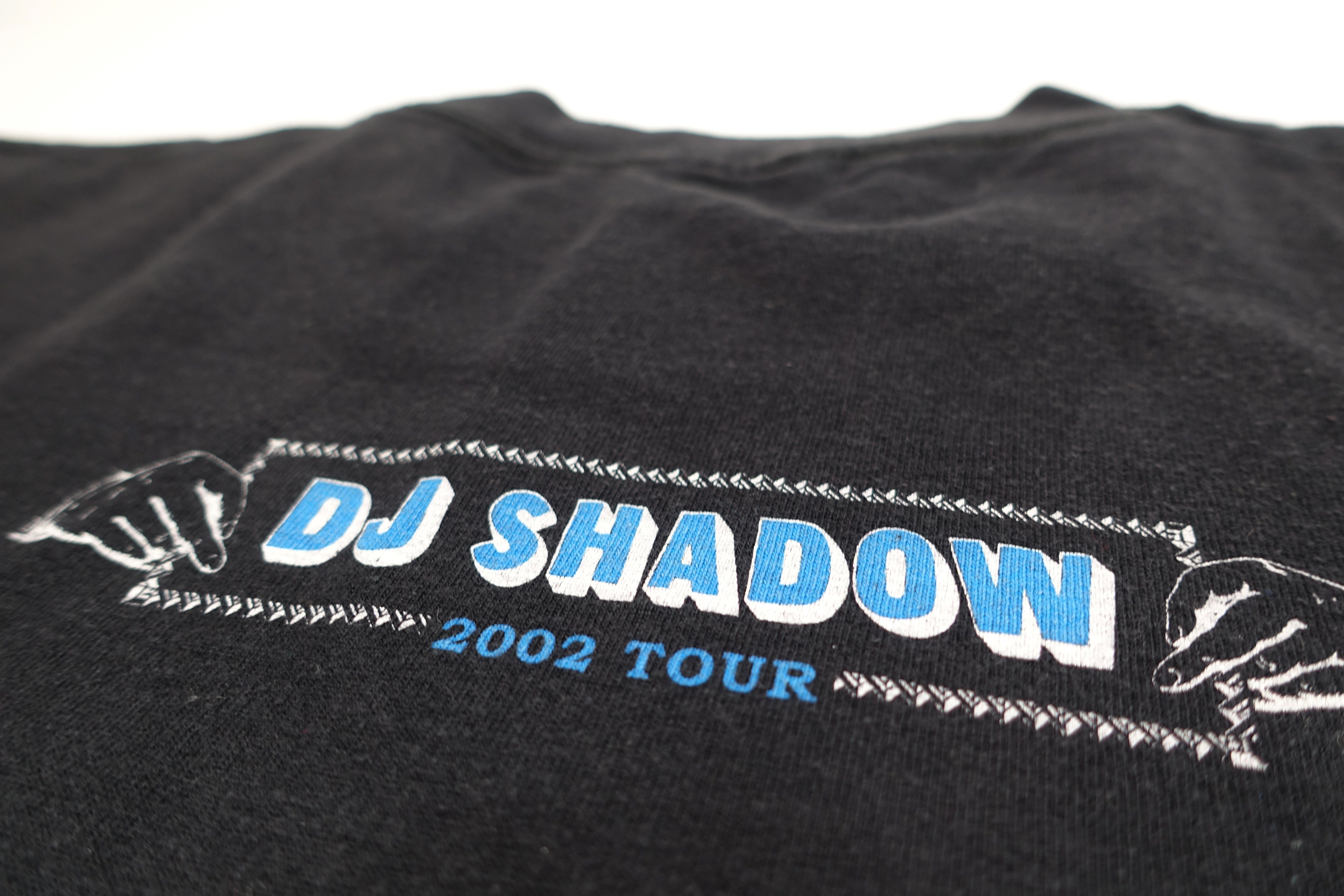 DJ Shadow - Everything Went Wrong 2002 Private Press Tour Shirt Size Large