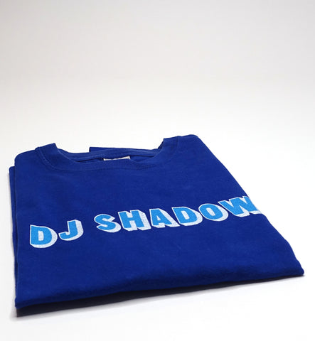 DJ Shadow - Seems Like Everywhere I Go.. 2002 Private Press Tour Shirt Size Large