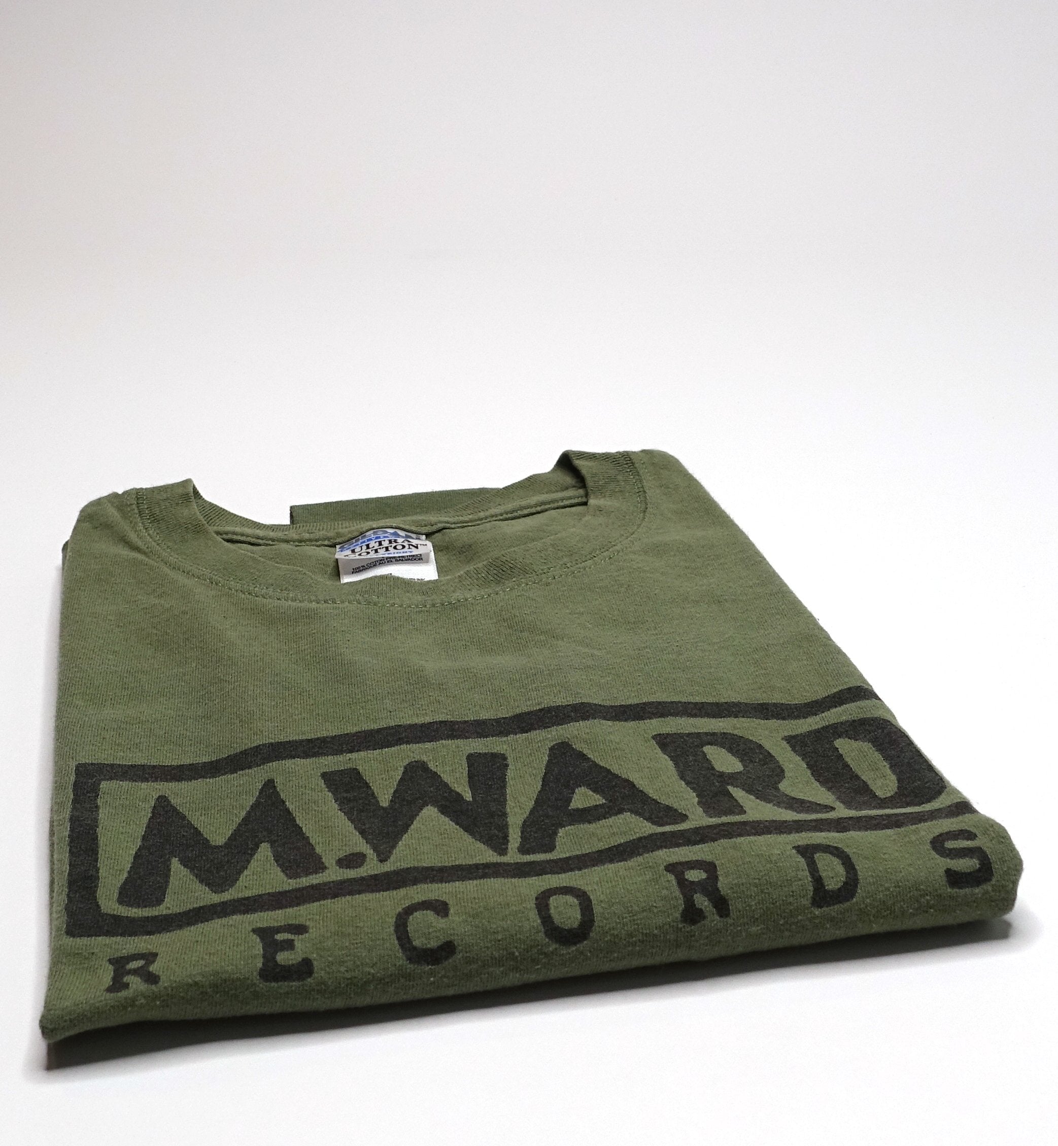 M. Ward - M. Ward Records Merge Logo Tour Shirt Size XL