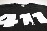 411 - Say It / Thoughts That Feed The Fire (Later Re-issue?) Tour Shirt Size XL
