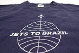 Jets To Brazil - JTB (Pan Am Logo) Tour Shirt Size Large