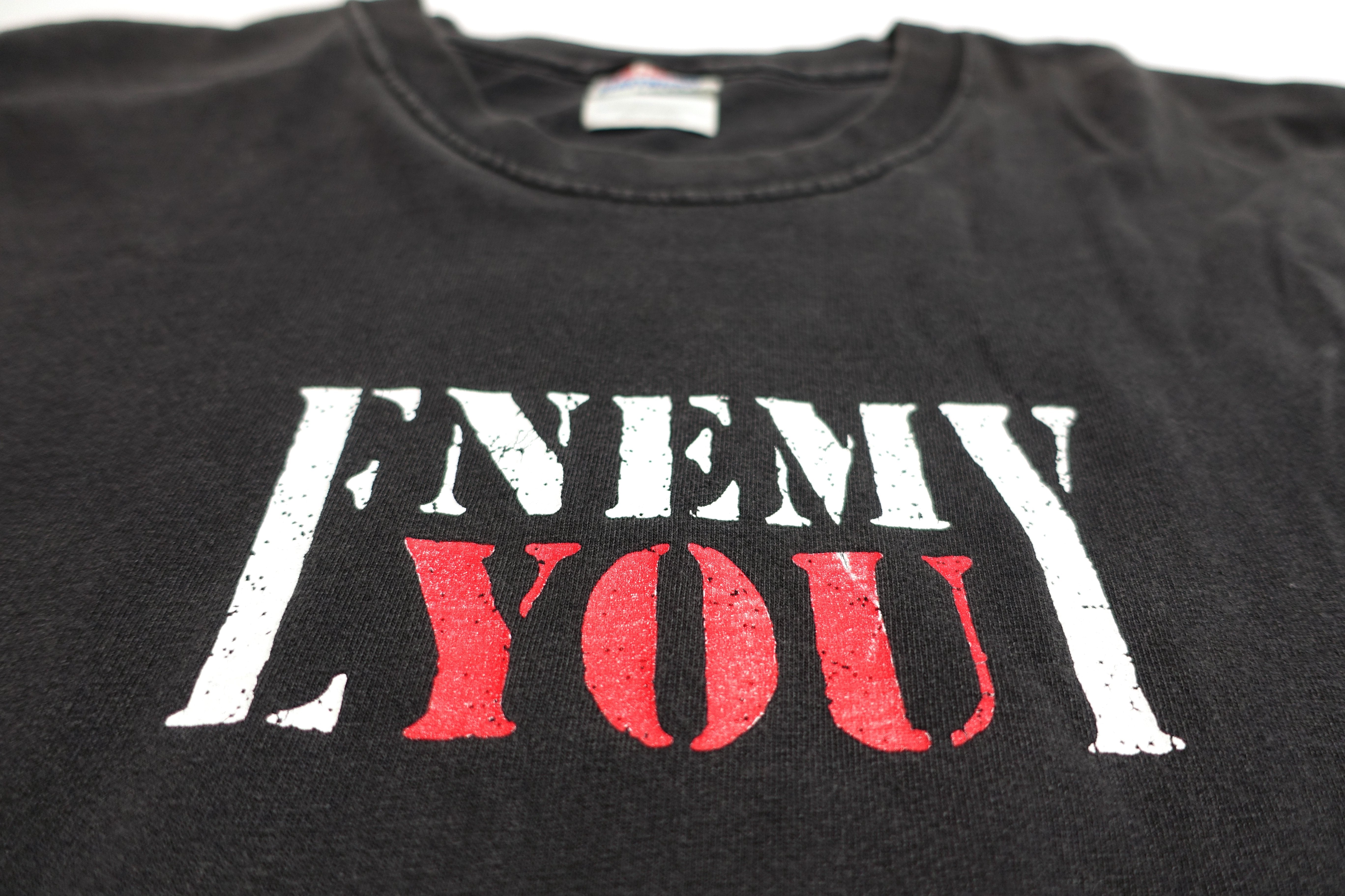 Enemy You - Where No One Knows My Name 2000 Tour Shirt Size Large