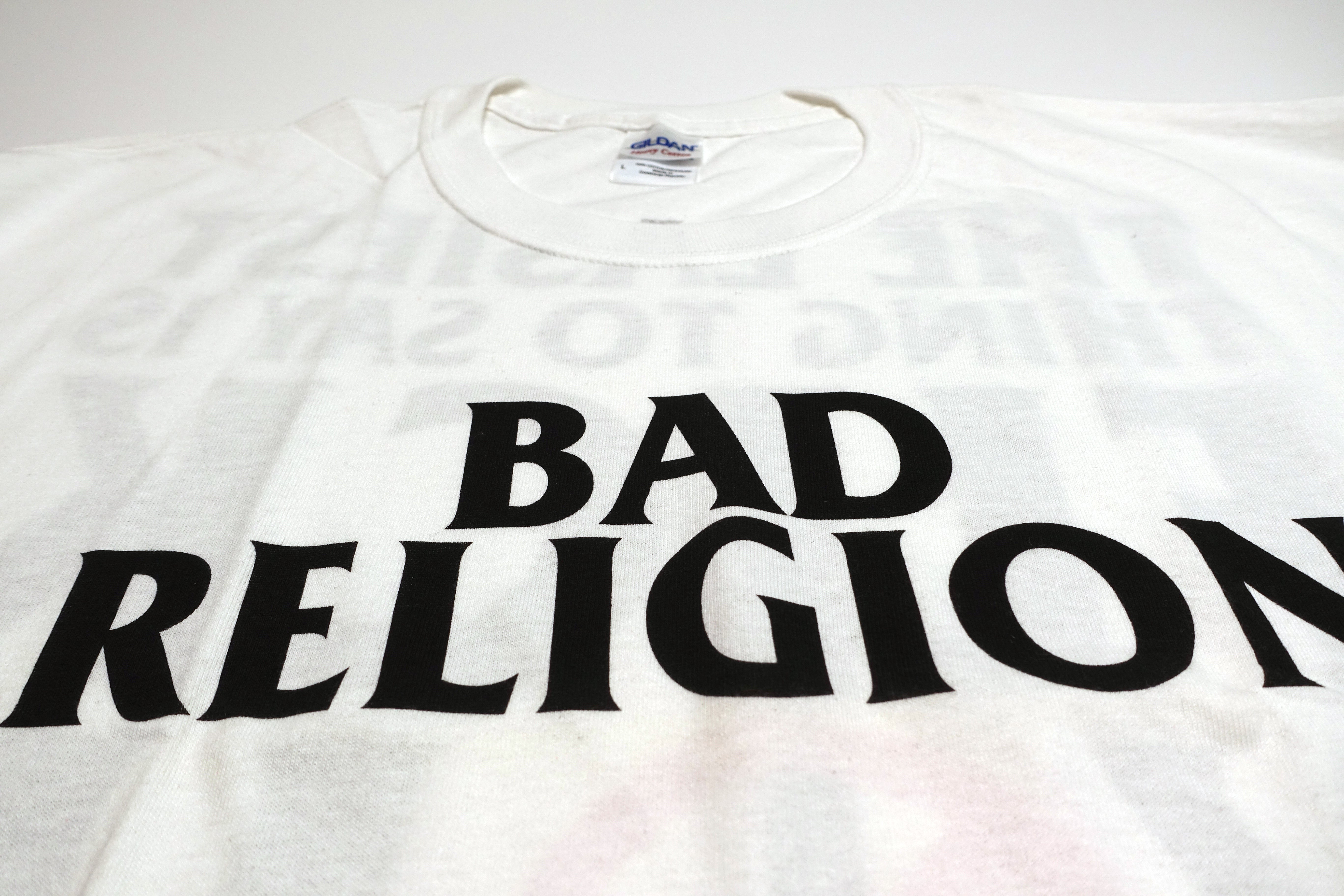 Bad Religion - the Easiest Thing To Say Is FU 2013 Tour Shirt Size Large