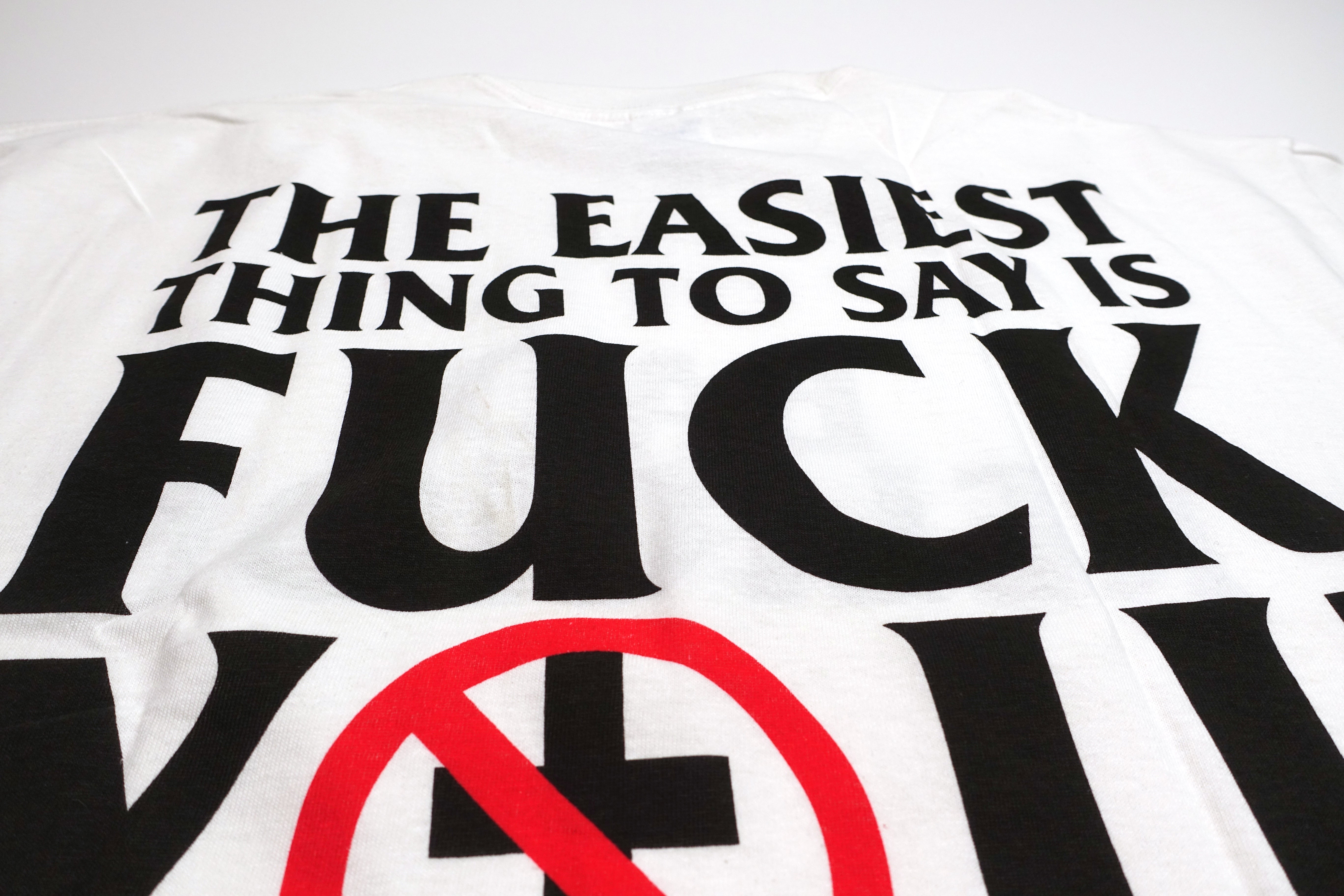 Bad Religion - the Easiest Thing To Say Is FU 2013 Tour Shirt Size Large