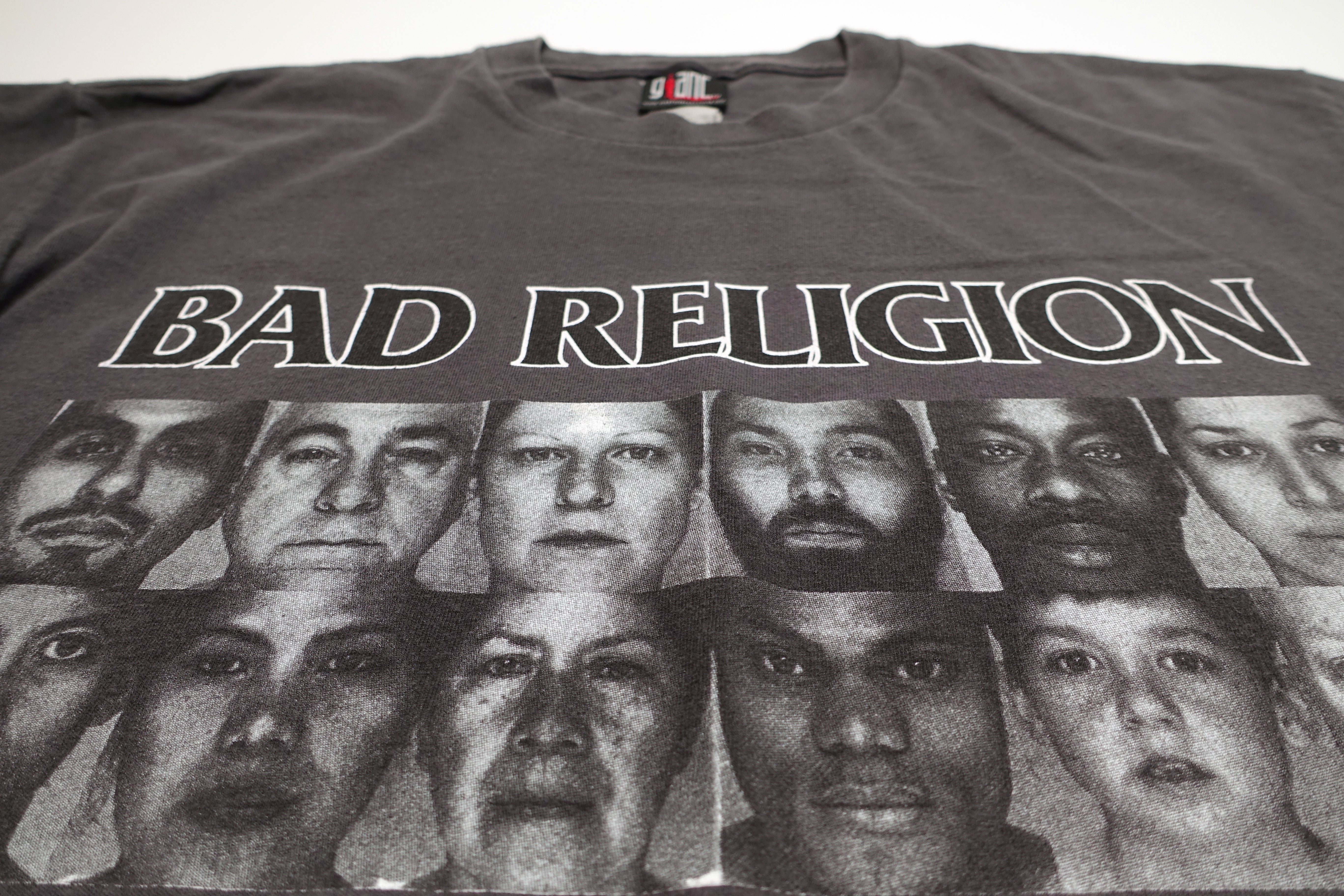 Bad Religion - Grey Race 1996 Tour Shirt Size XL