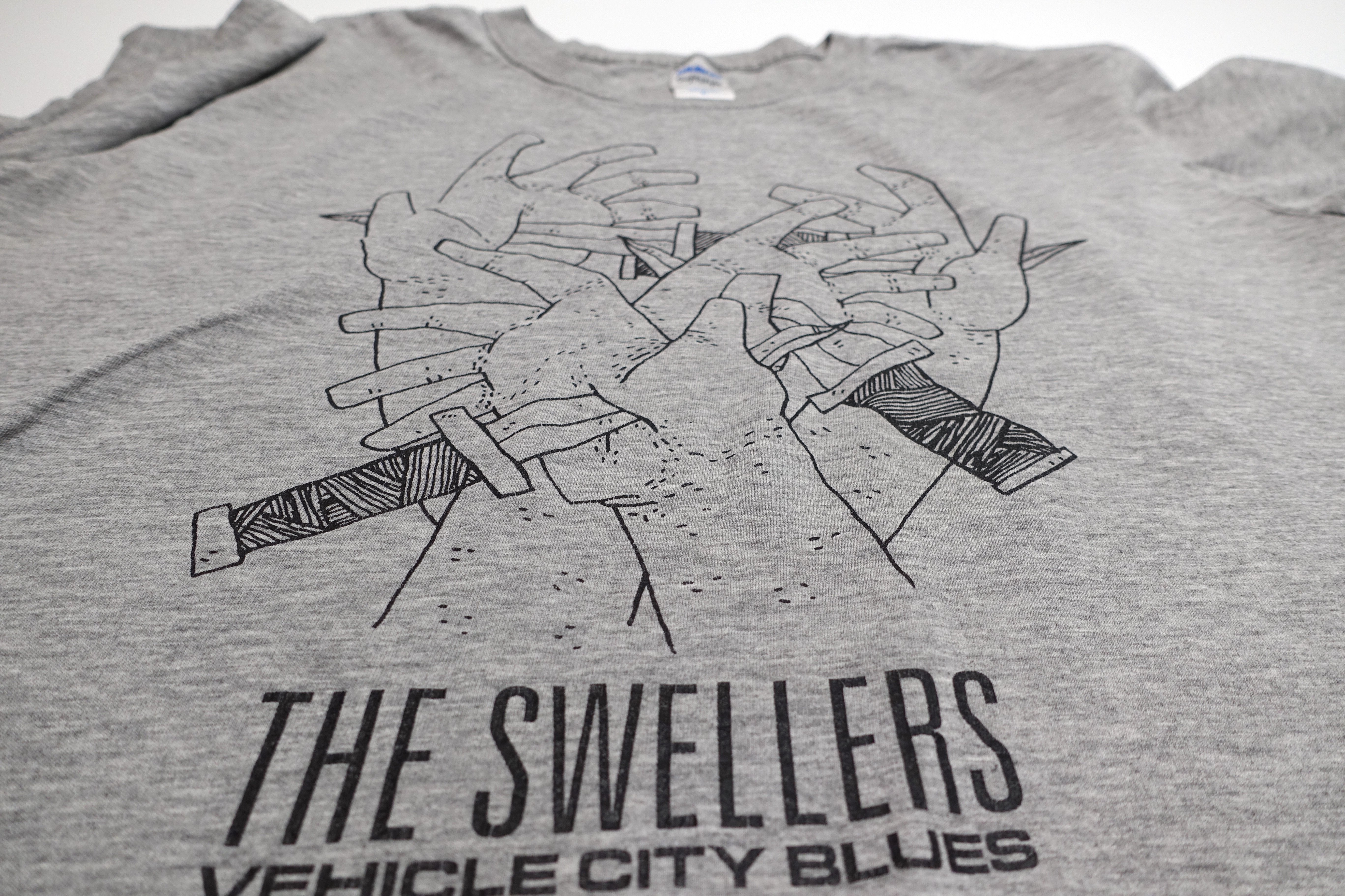 the Swellers ‎– Vehicle City Blues 2012 Tour Shirt Size Large