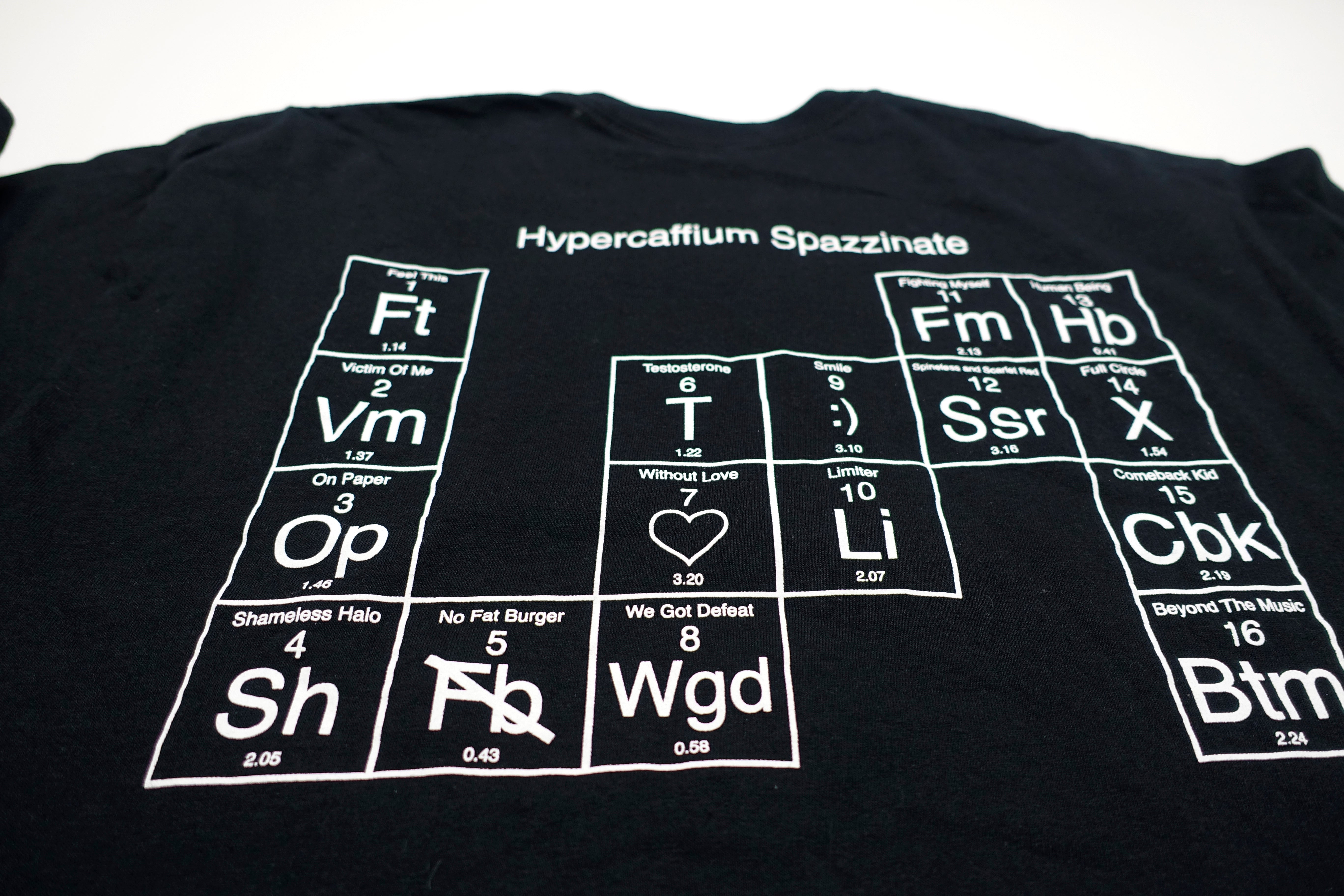 Descendents - Hypercaffium Spazzinate Shirt (for Album) Size Large