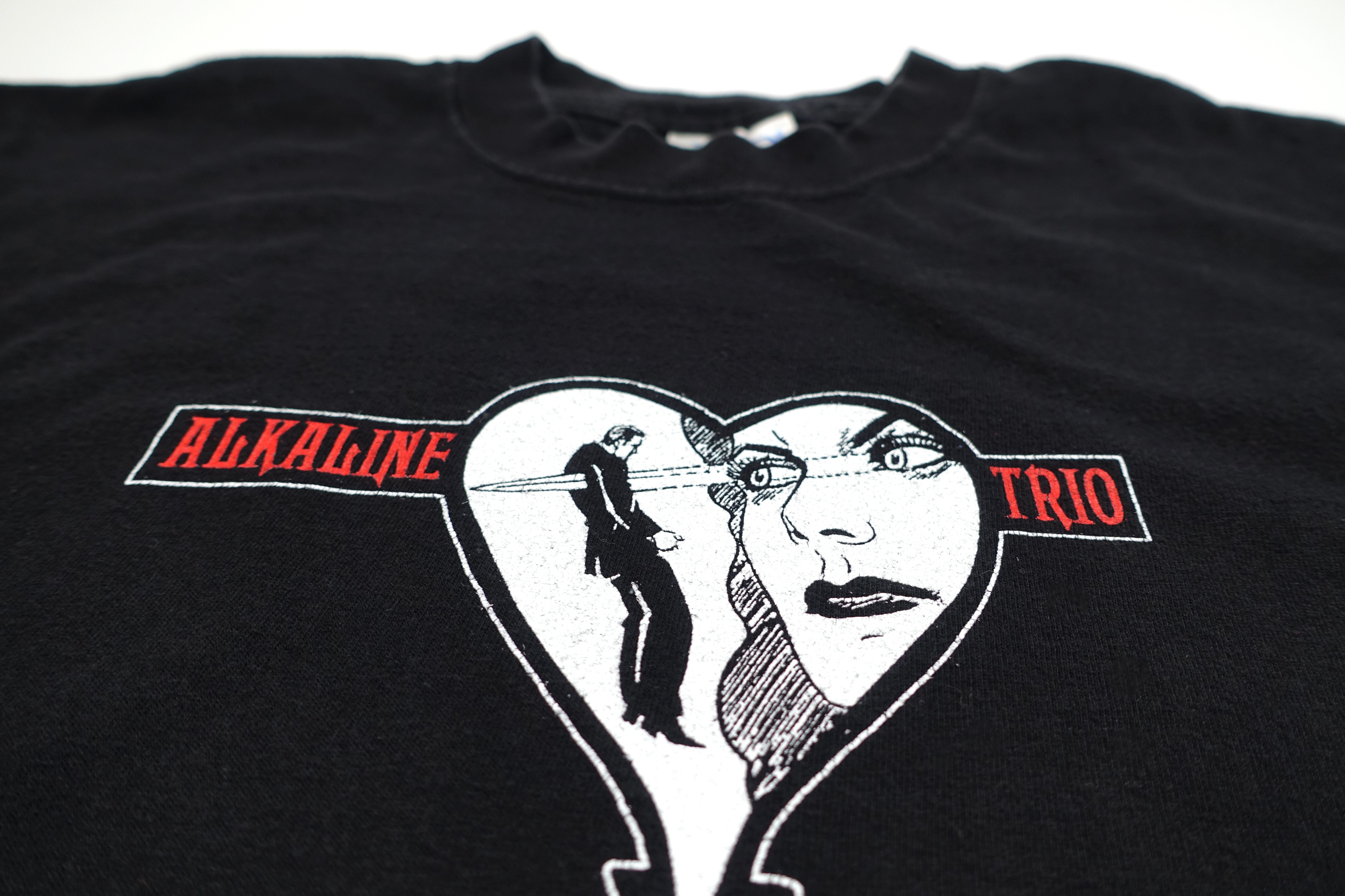 Alkaline Trio – From Here To Infirmary / Eye Daggers 2001 Tour Shirt Size Medium