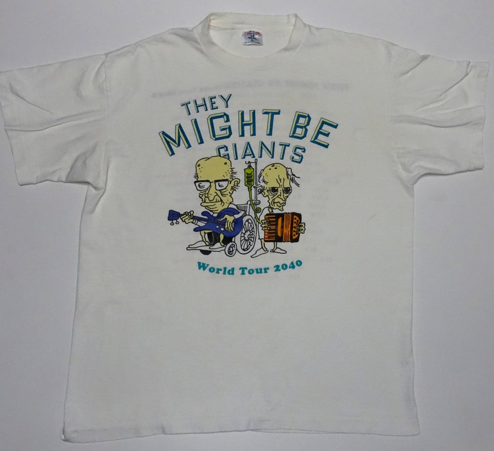 They Might Be Giants - World Tour 2040 Tour Shirt Size XL