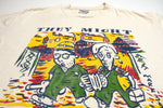 They Might Be Giants - Working Johns Mark Marek Art Tour Shirt Size Large
