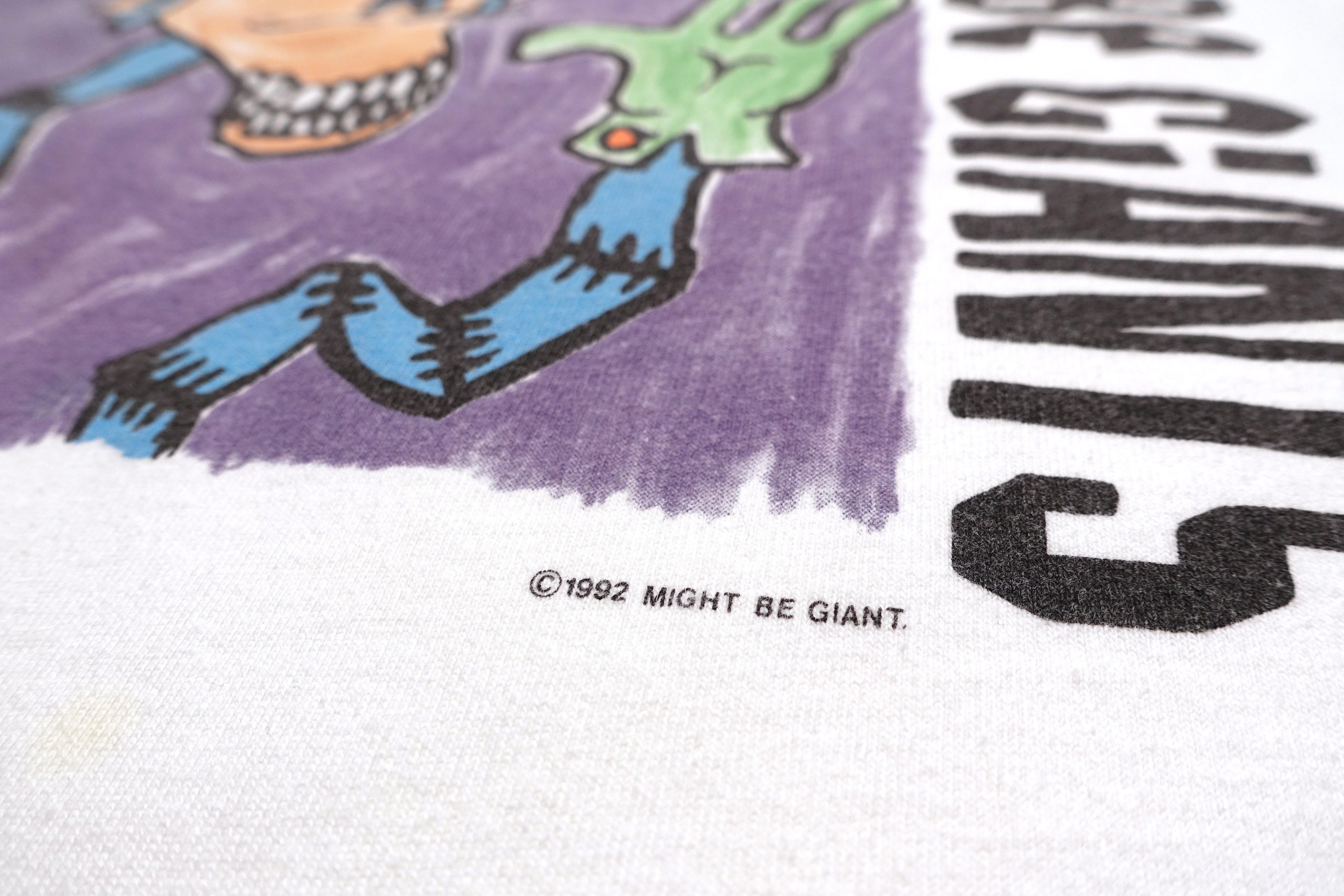 They Might Be Giants - Cris Kirkwood‎ (Meat Puppets) 1992 Tour Shirt Size XL