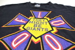 They Might Be Giants - Brooklyn's Ambassadors Of Love / Flood 1990 Tour Shirt Size XL