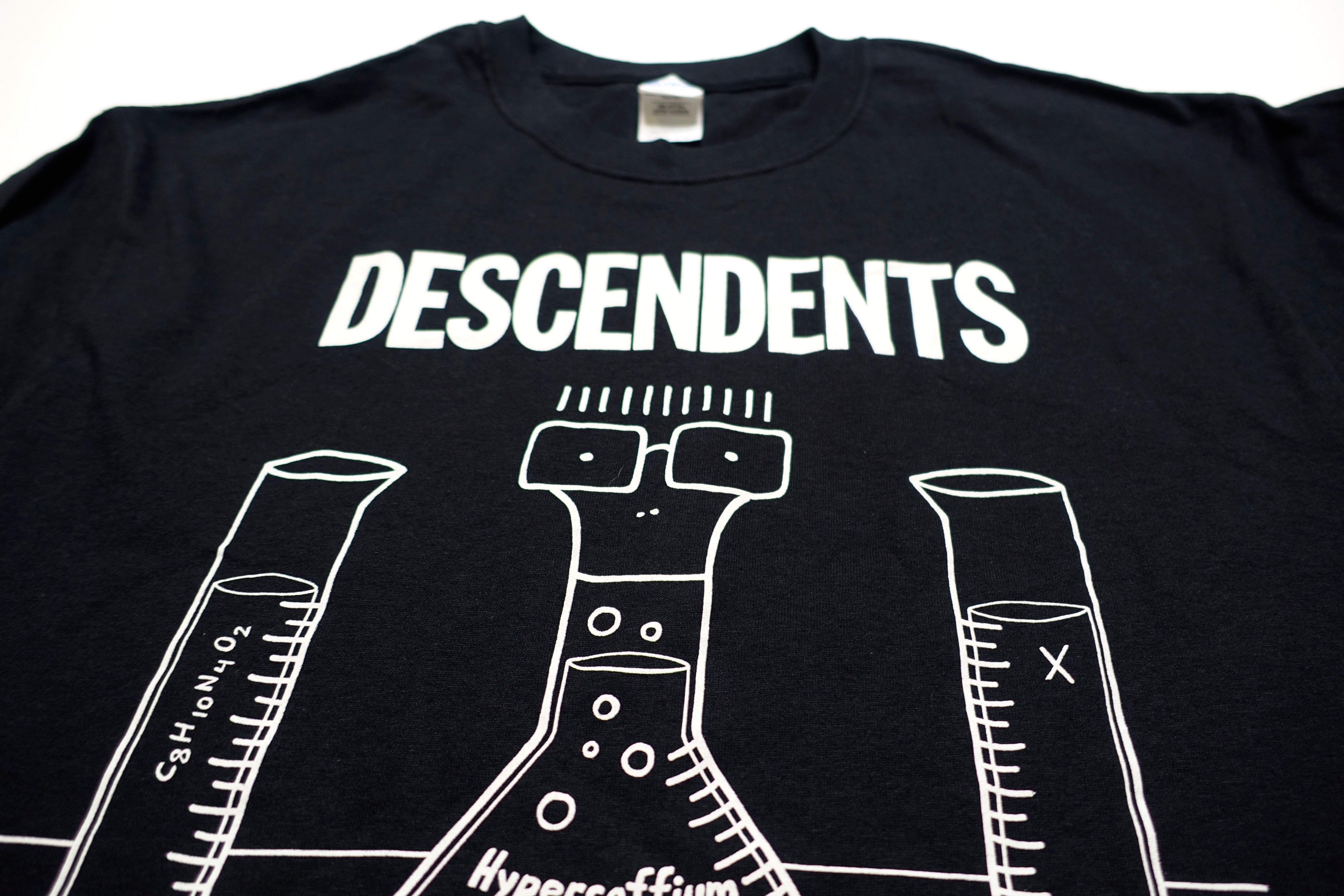 Descendents - Hypercaffium Spazzinate 2017 World Tour Shirt (Bonus Dates) Size Large