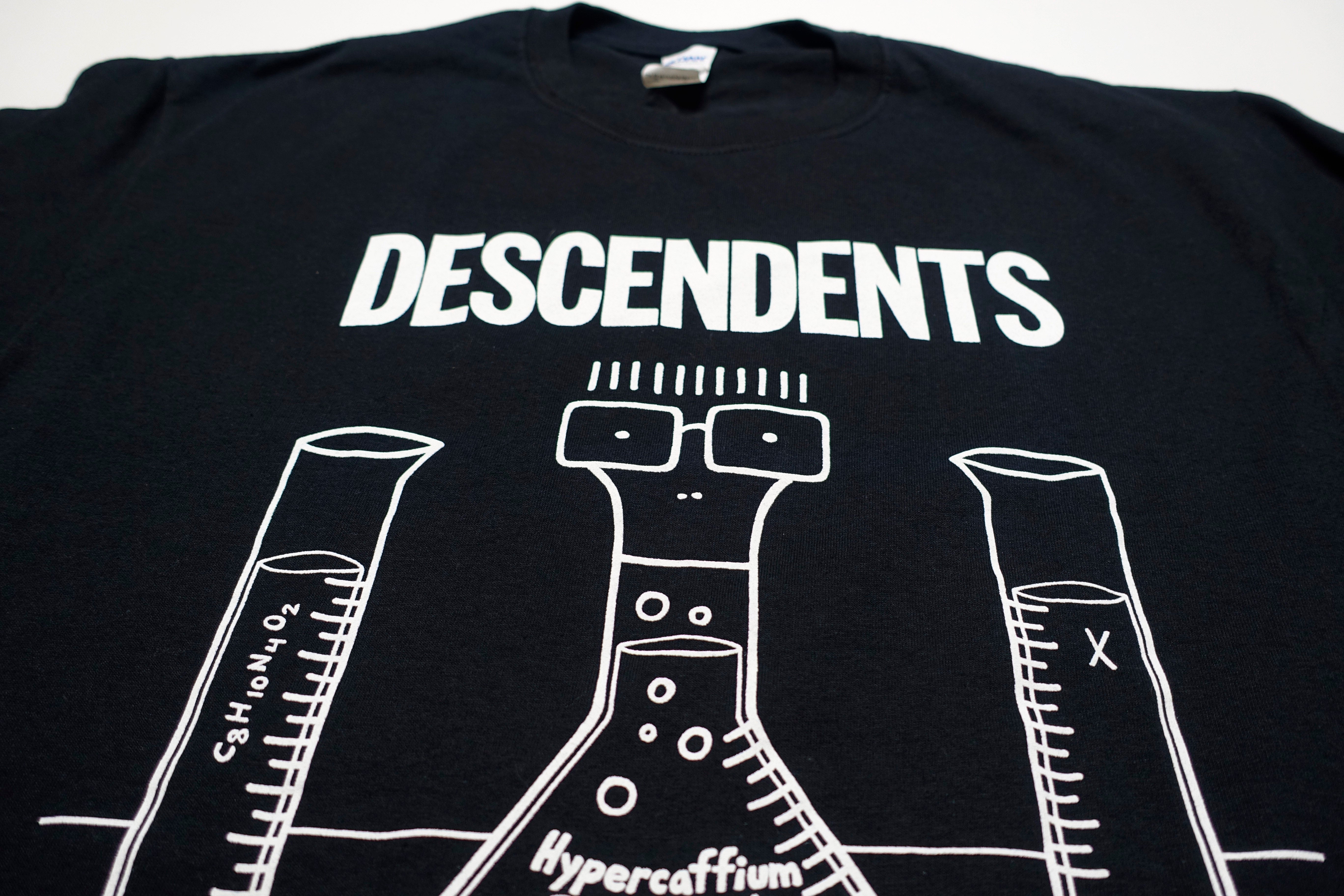 Descendents - Hypercaffium Spazzinate 2017 World Tour Shirt (2/16-12/16) Size Large