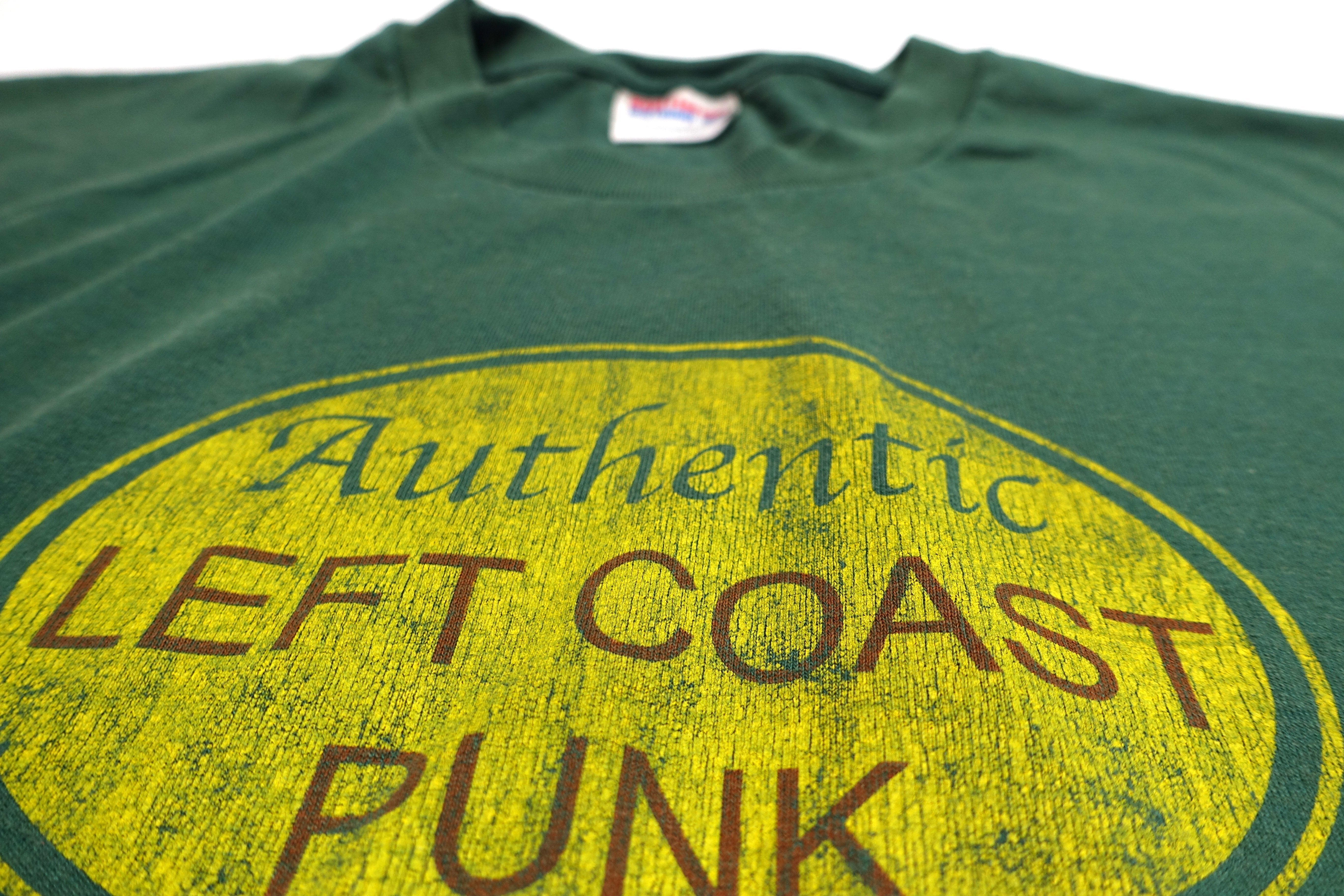 MxPx ‎– Authentic Left Coast Punk Tour Shirt Size XL