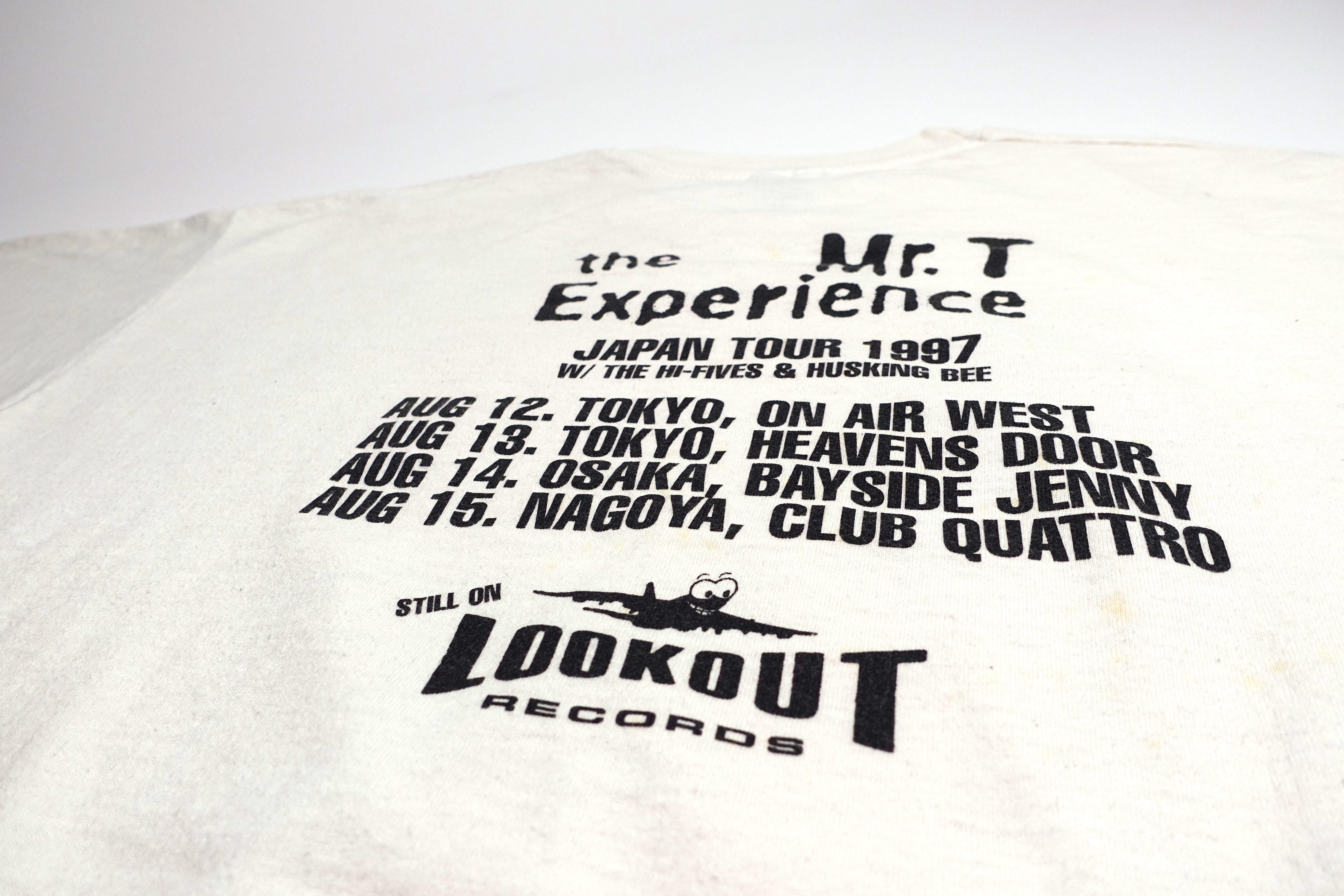 Mr. T Experience ‎– Revenge Is Sweet, And So Are You Japan Tour 1997 Shirt Size XL