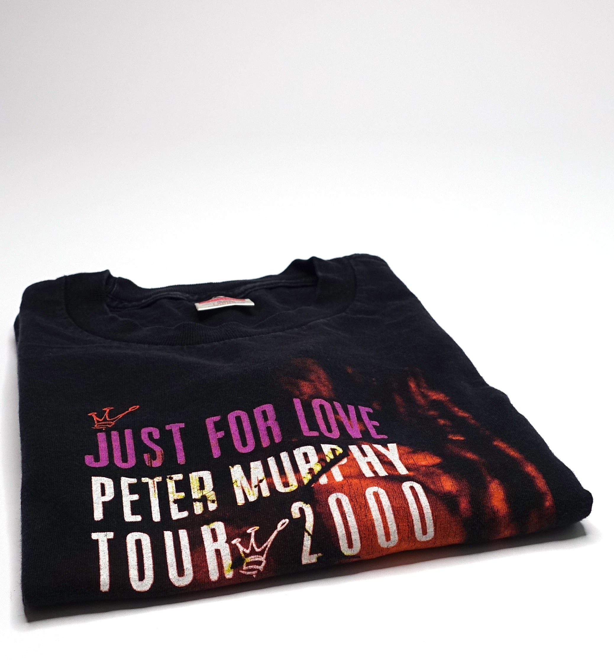 Peter Murphy - Just For Love 2000 Tour Long Sleeve Shirt Size Large