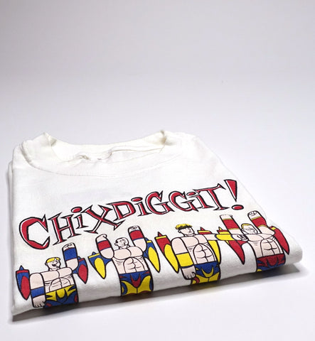 Chixdiggit! - Born On The First Of July 1998 Tour Shirt Size XL