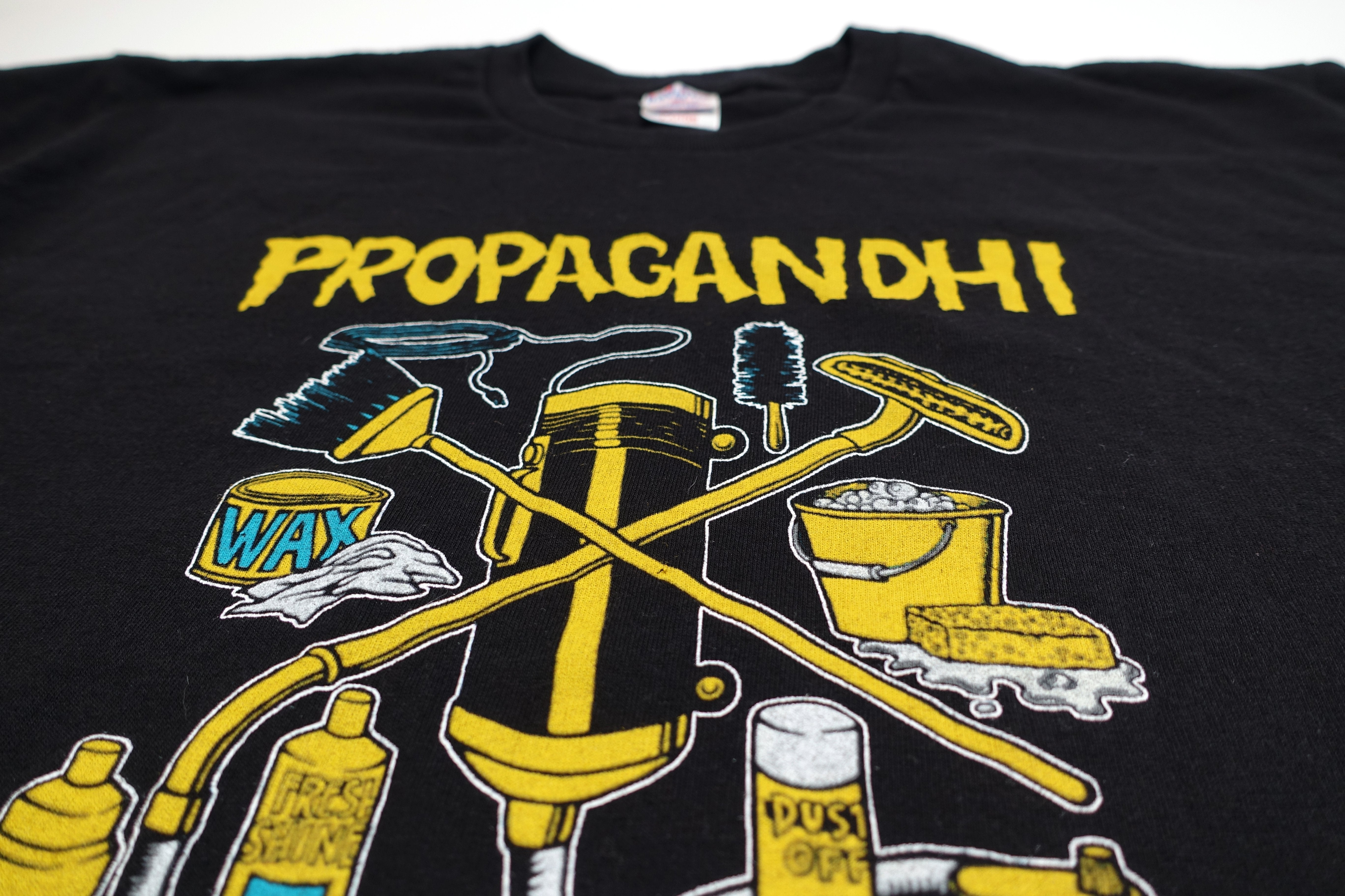 Propagandhi - How To Clean Everything 00's Webstore Shirt Size Large