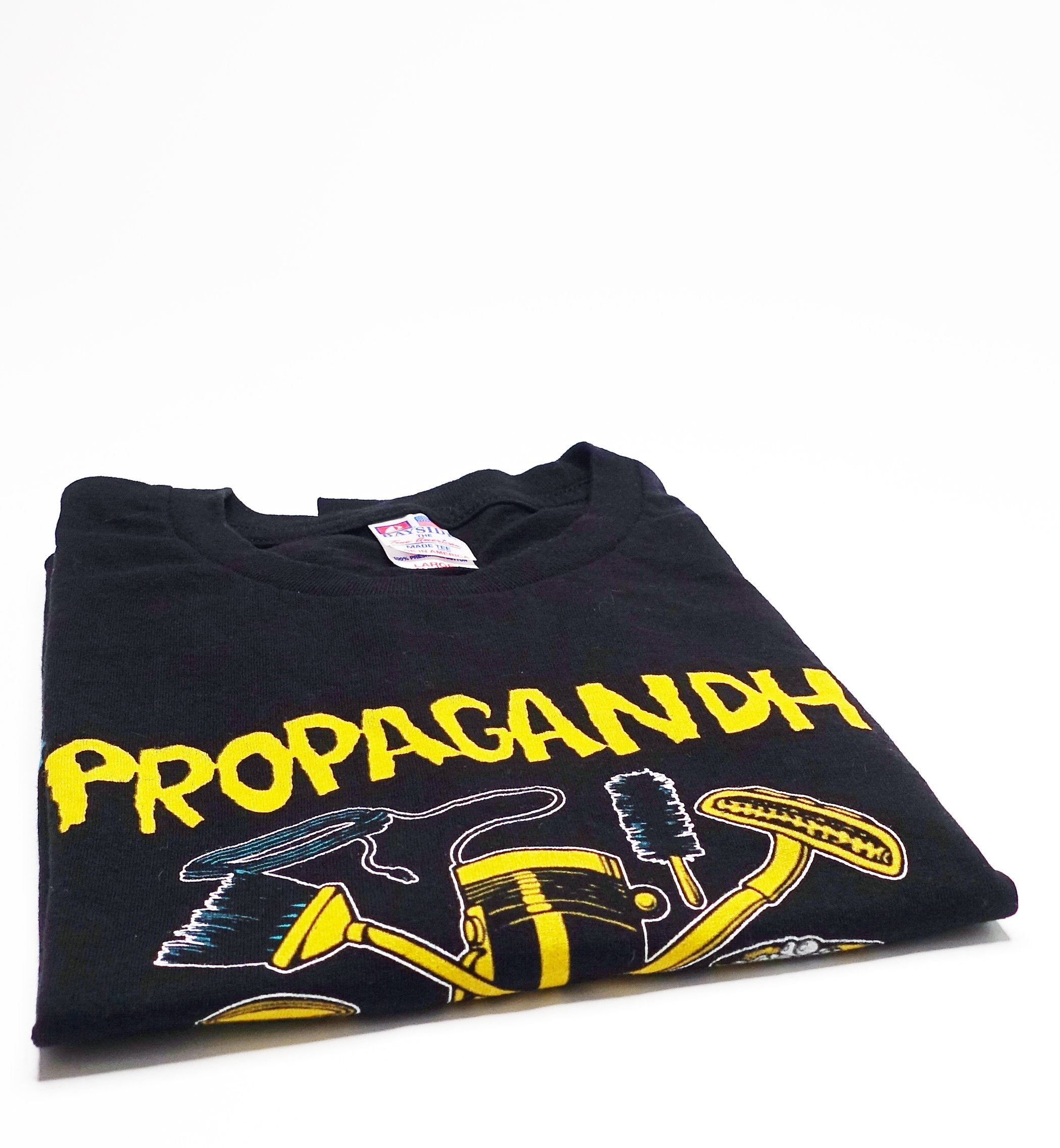 Propagandhi - How To Clean Everything 00's Webstore Shirt Size Large