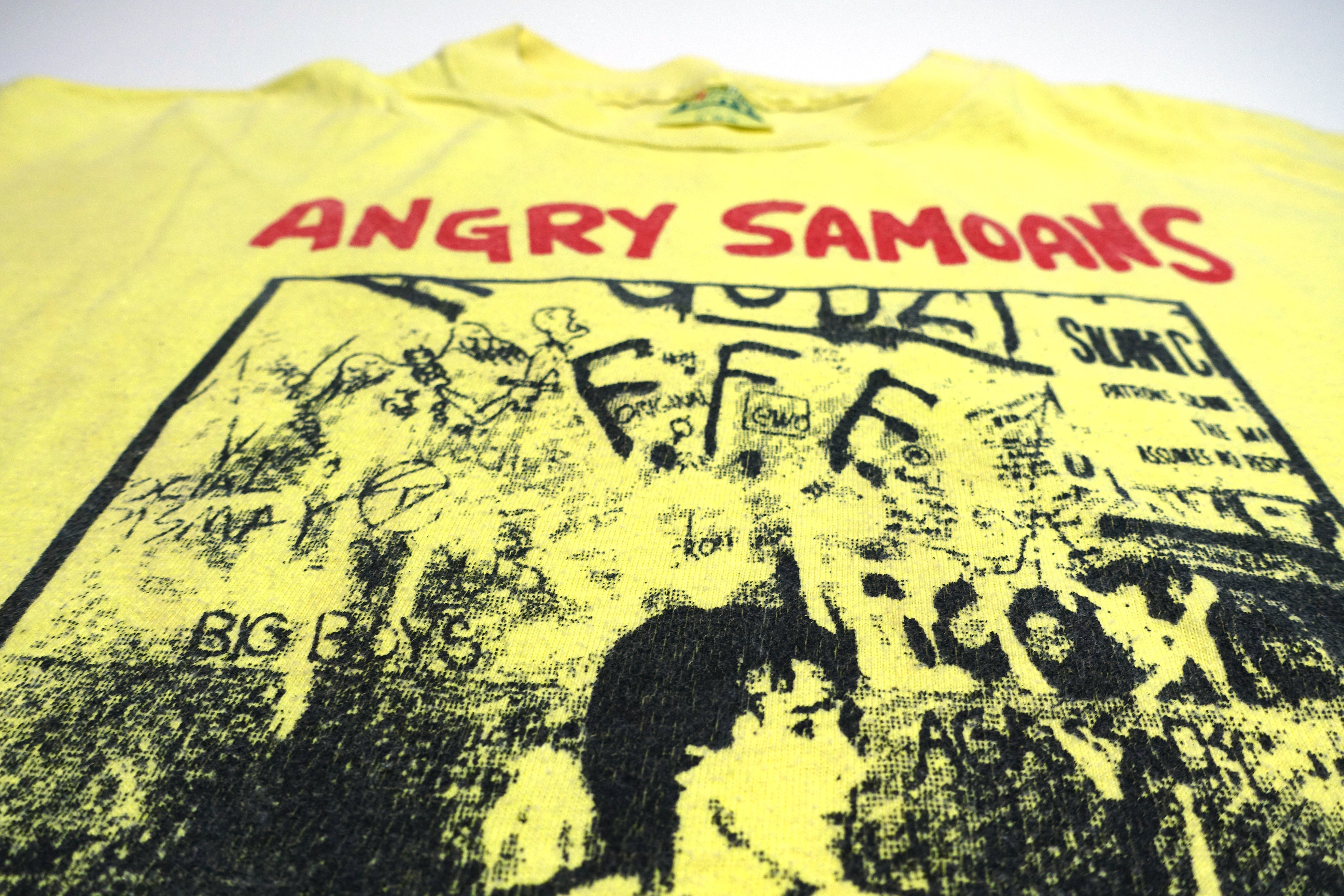 Angry Samoans – Drummer Portrait 90's Tour Shirt Size XL