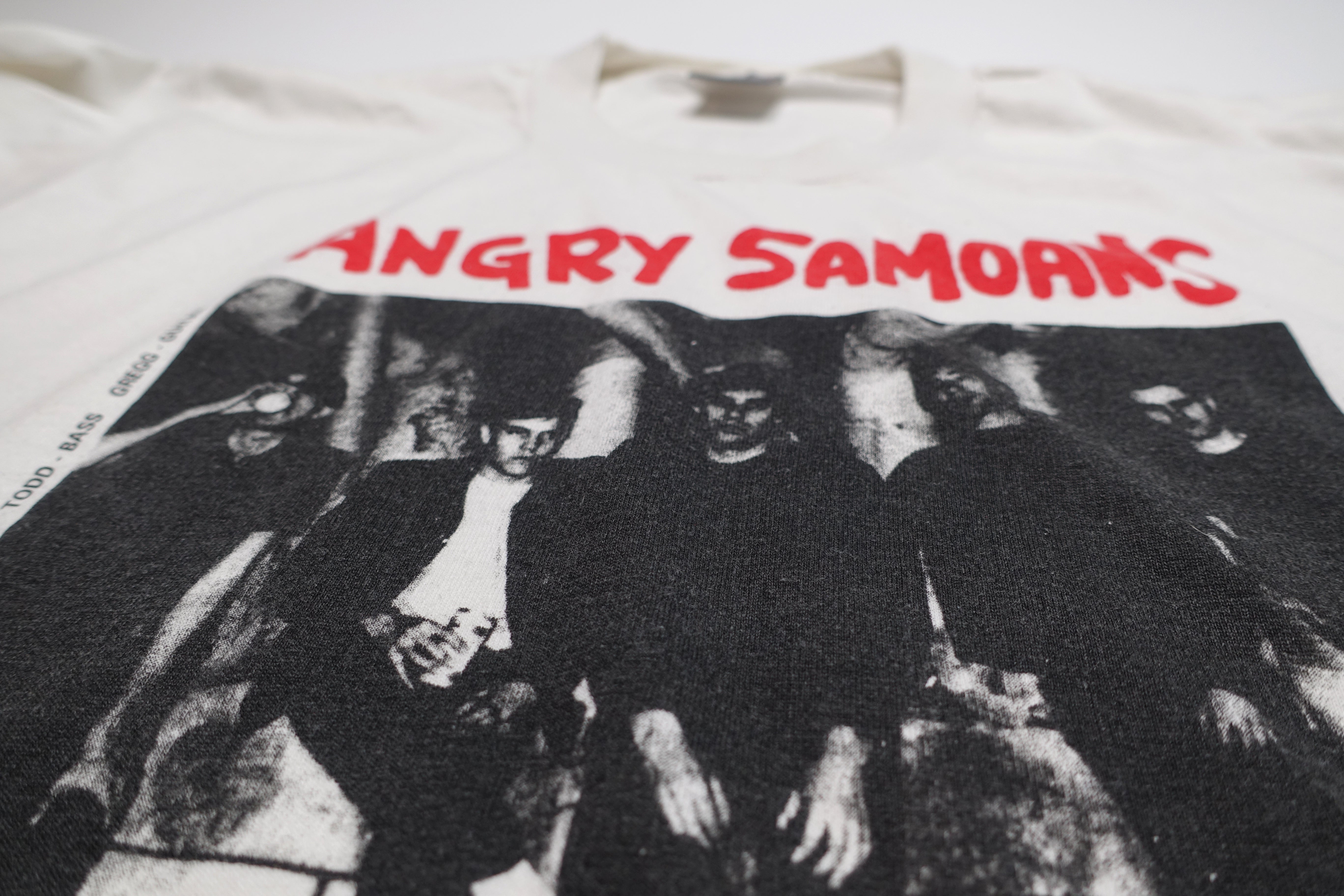 Angry Samoans – Band Portrait 90's Tour Shirt Size Large