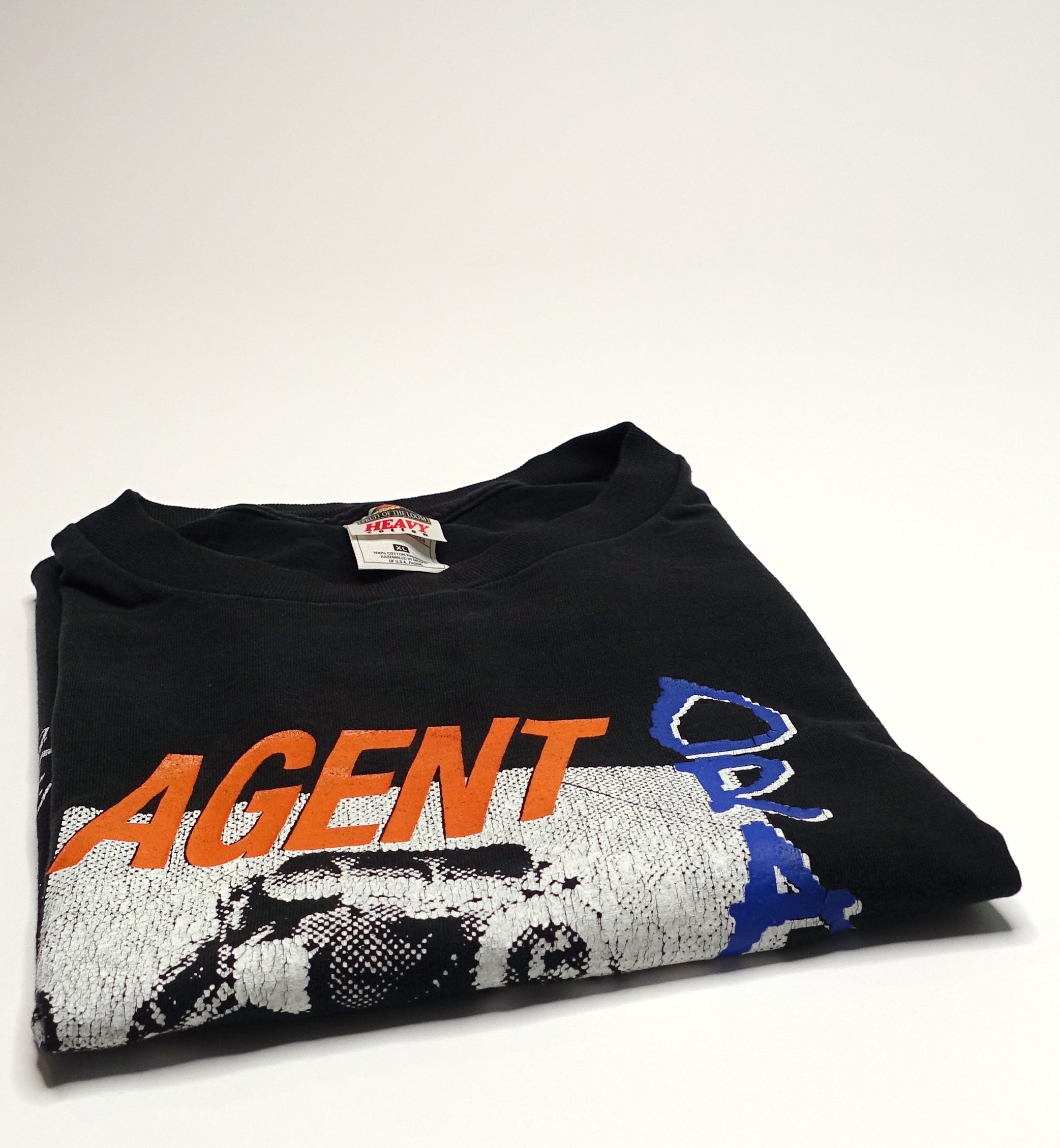 Agent Orange - Virtually Indestructible 90's Tour Shirt Size XL